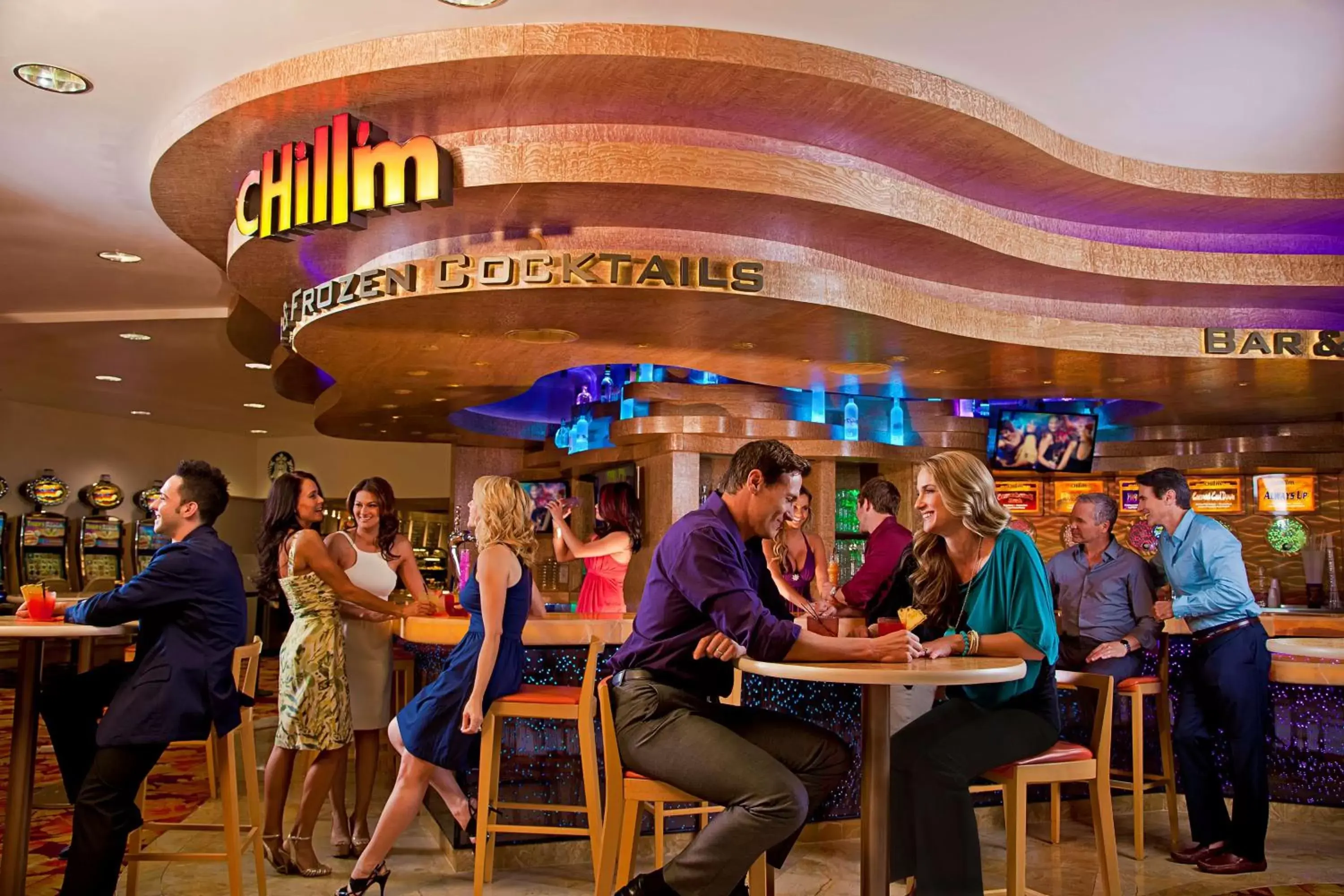 Lounge or bar in Tropicana Las Vegas a DoubleTree by Hilton Resort & Casino - Free Parking