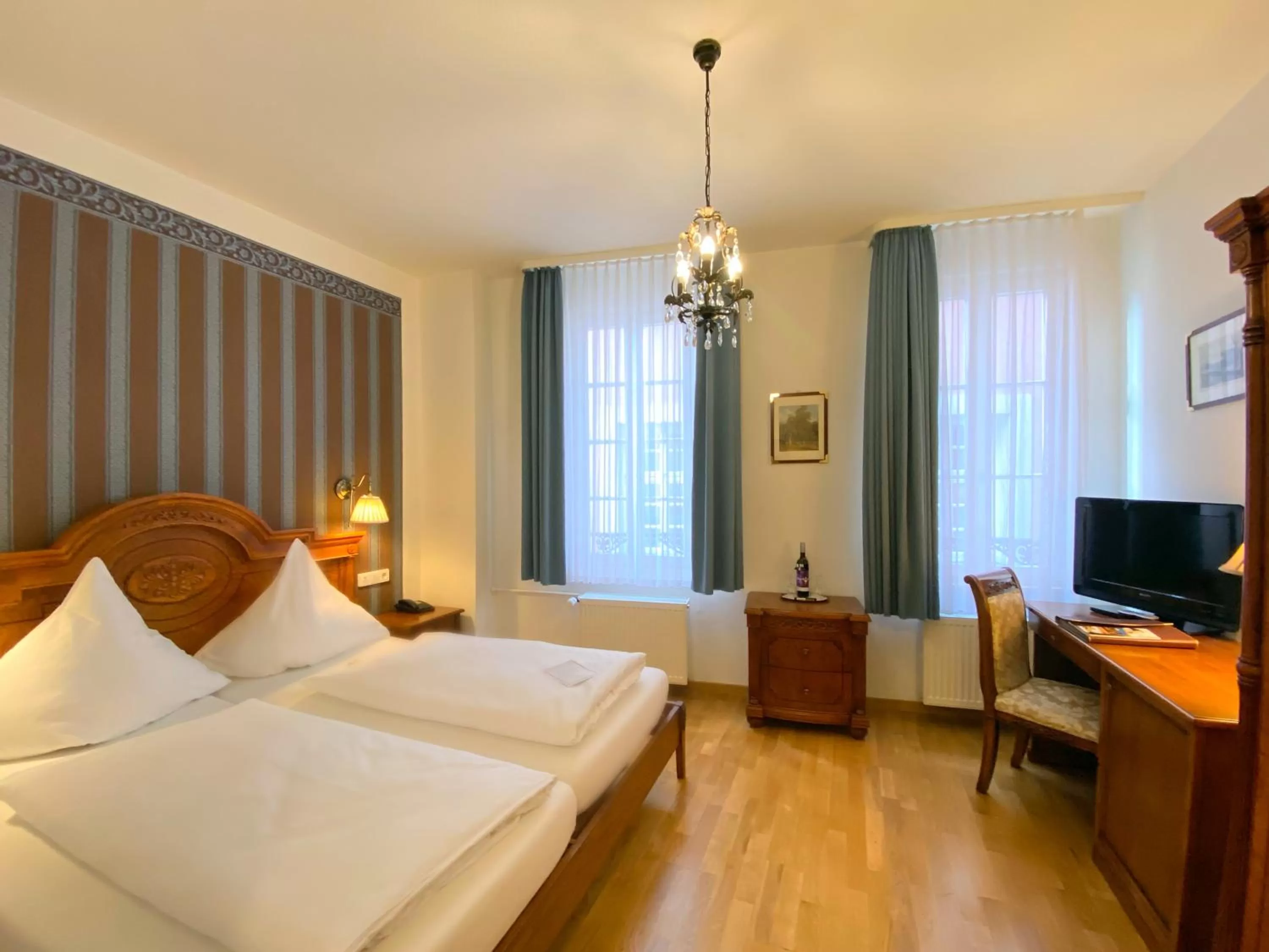 Bed in Hotel Rathausglöckel