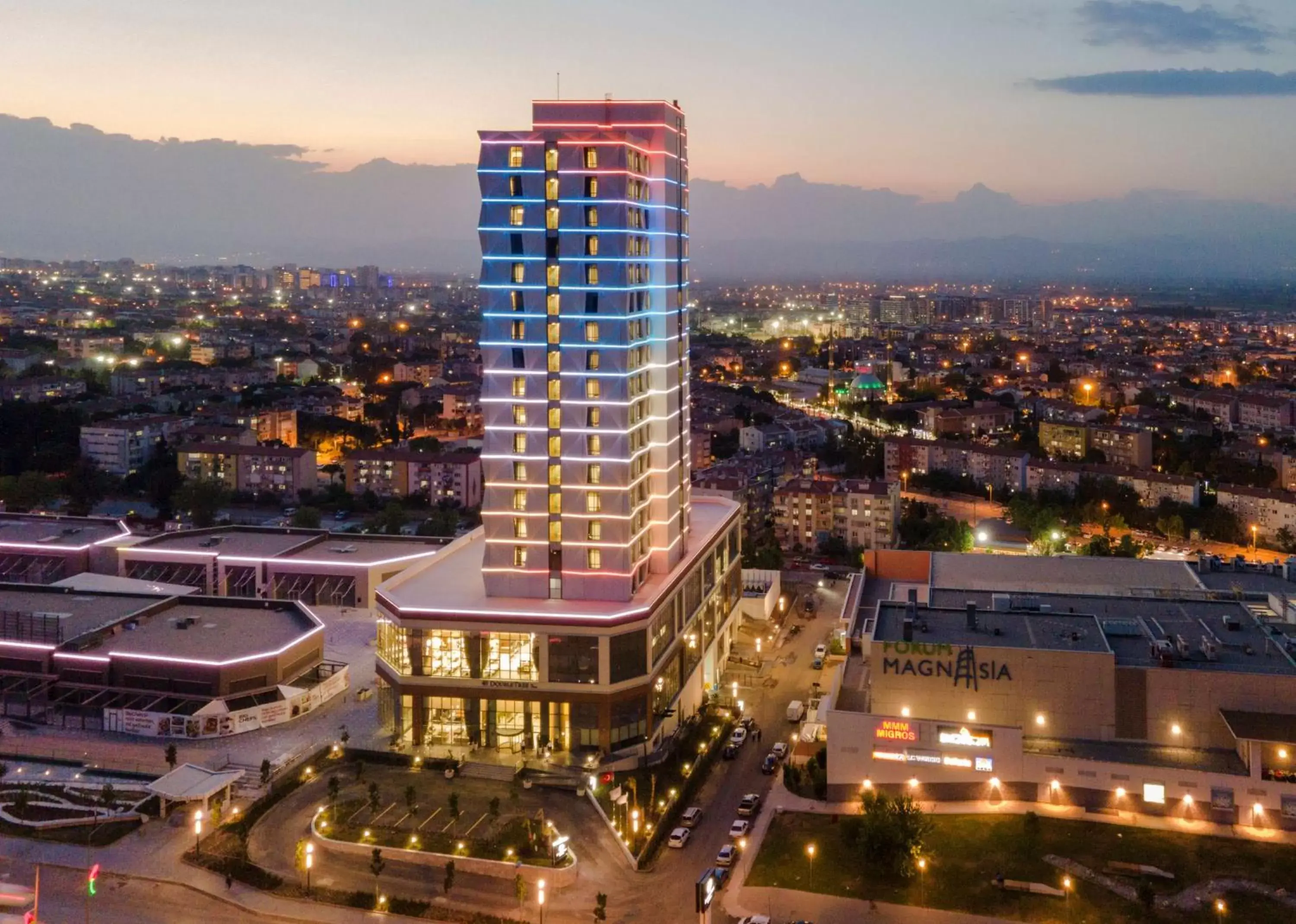 Property building, Bird's-eye View in DoubleTree by Hilton Manisa