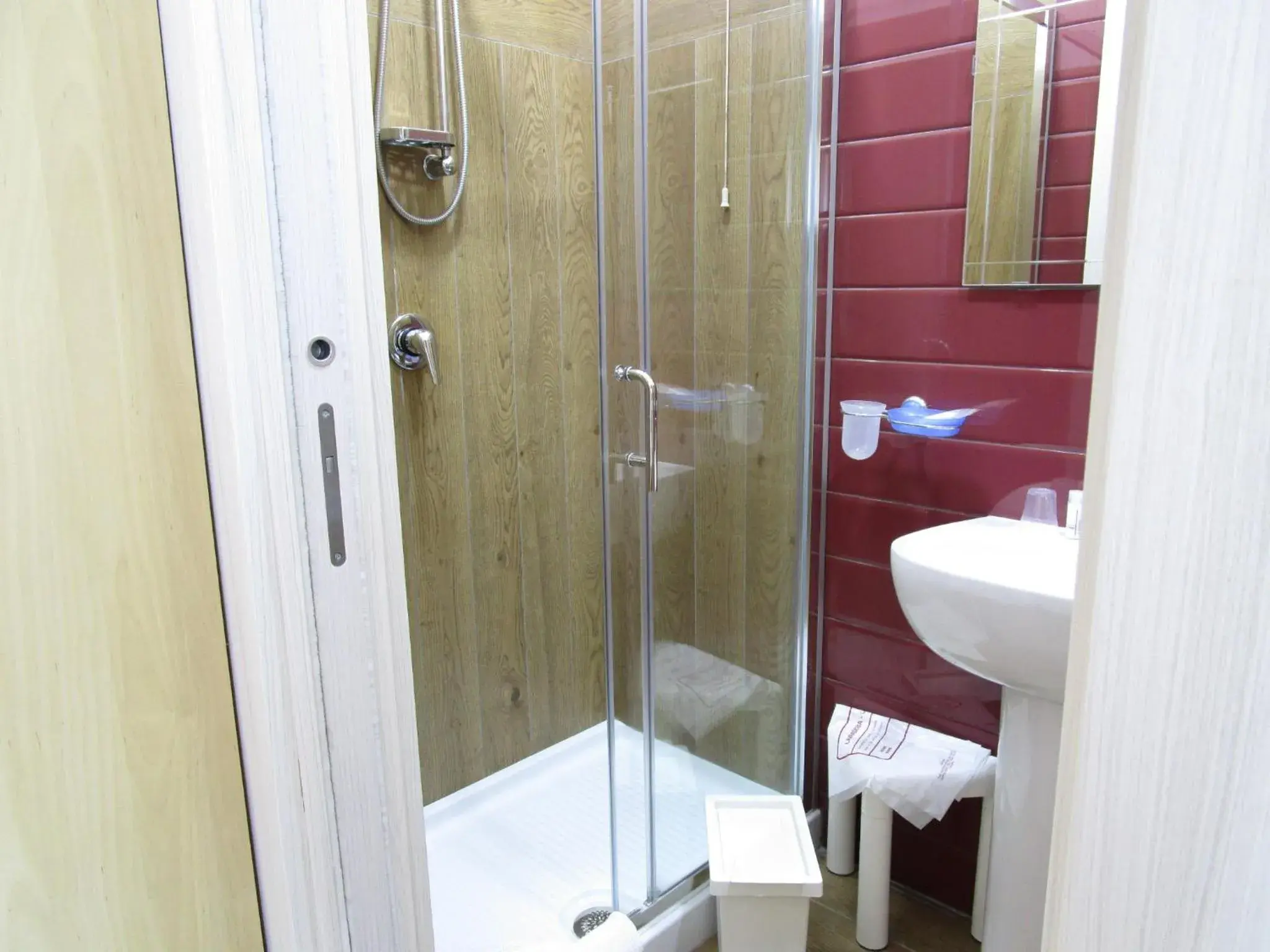 Shower, Bathroom in Hotel Nelton