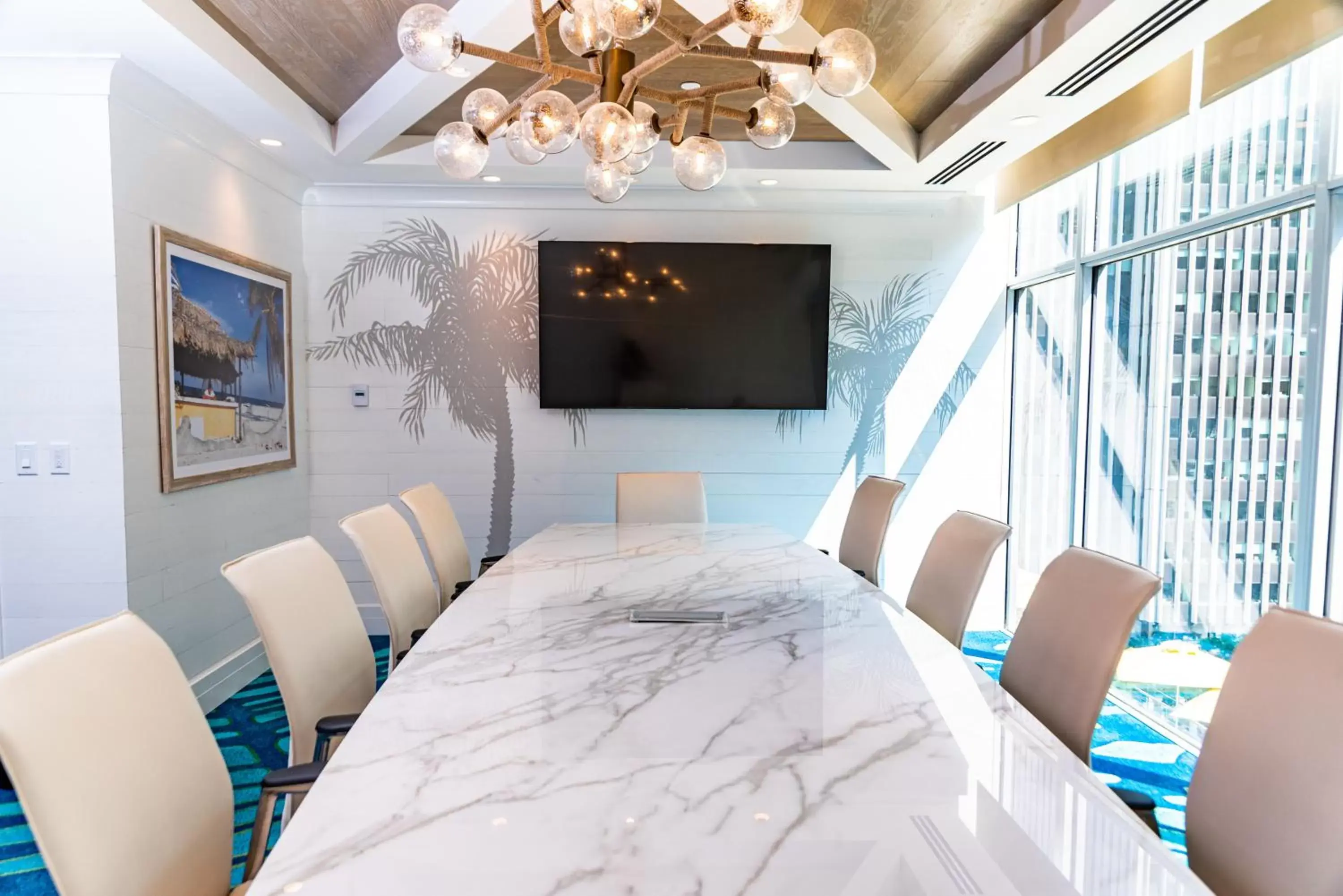 Meeting/conference room, Bed in Margaritaville Resort Times Square Meeting/conference room, Bed in Margaritaville Resort Times Square