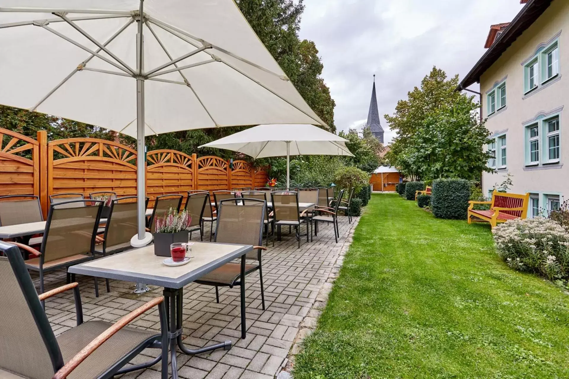 Balcony/Terrace in Hotel Linderhof