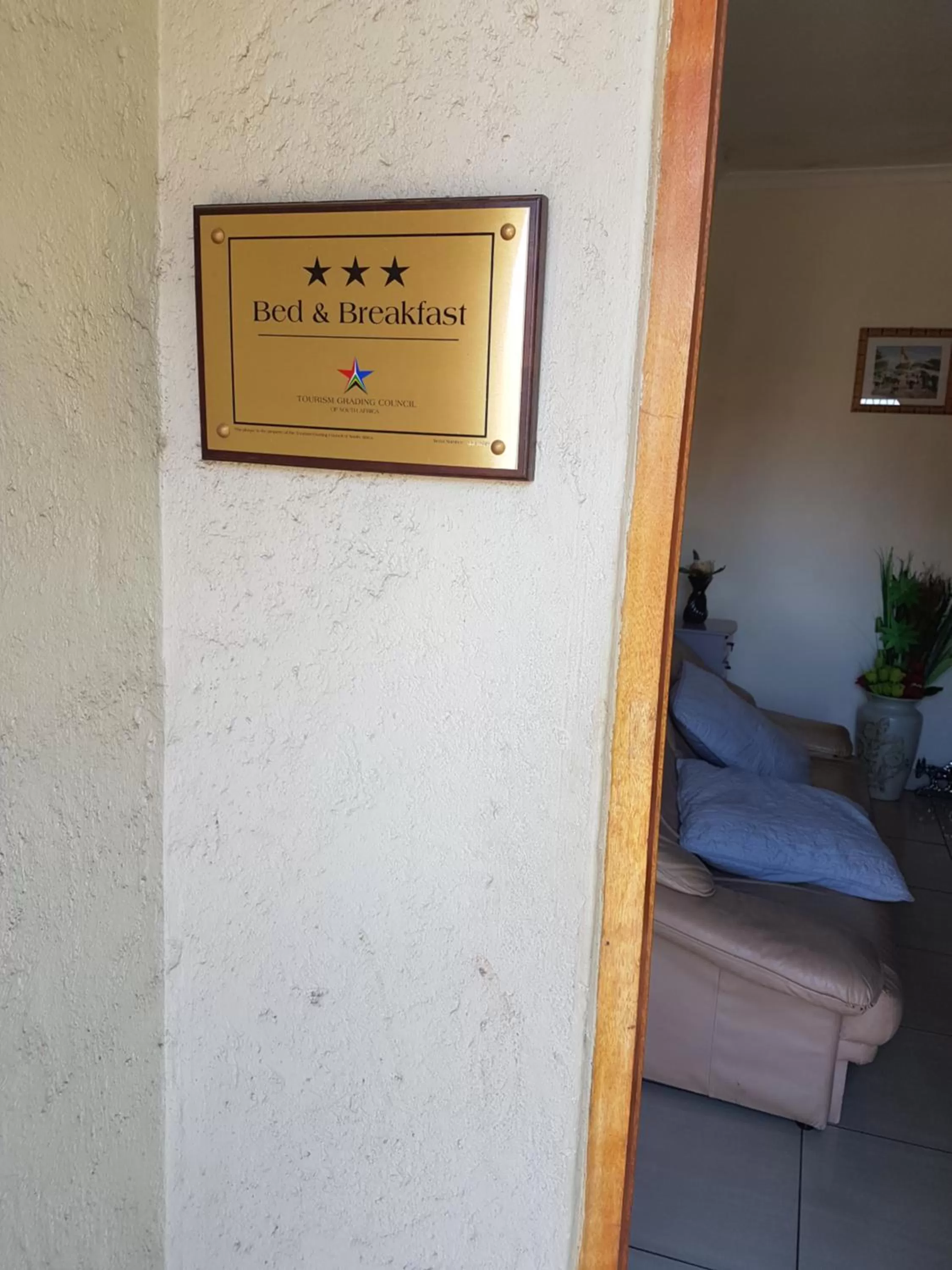 Certificate/Award in Ramandire B&B