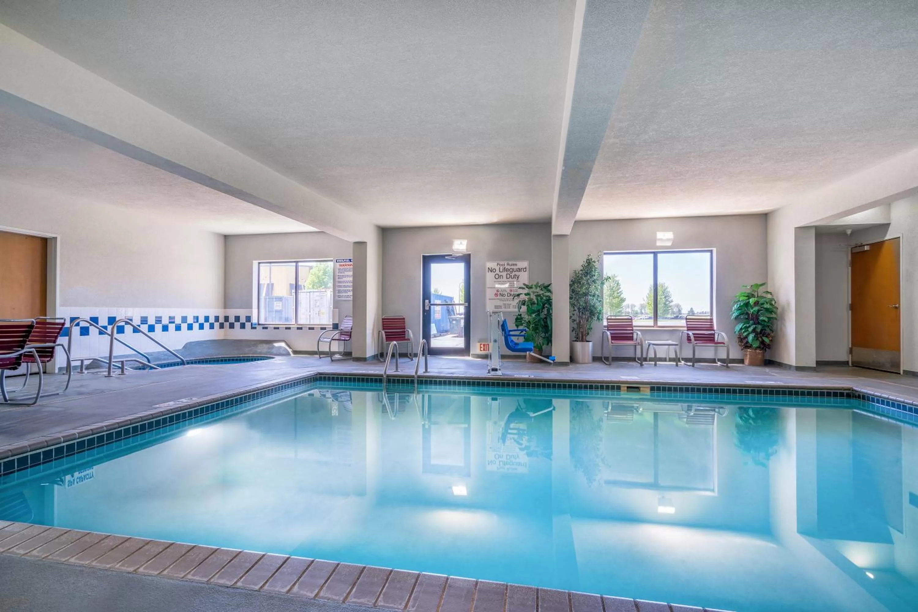 Swimming pool in AmericInn by Wyndham Rochester