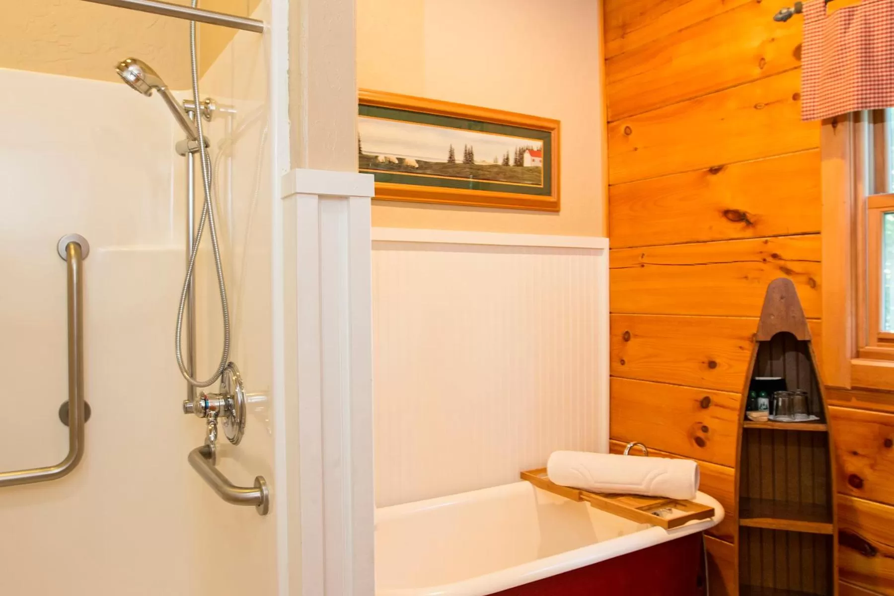 Bathroom in Lazy Bear Lodge