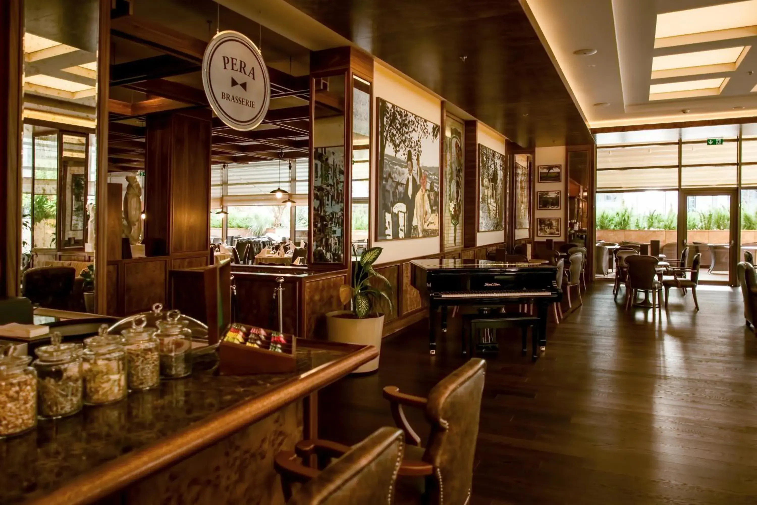 Lounge or bar, Restaurant/Places to Eat in Gorrion Hotel Istanbul