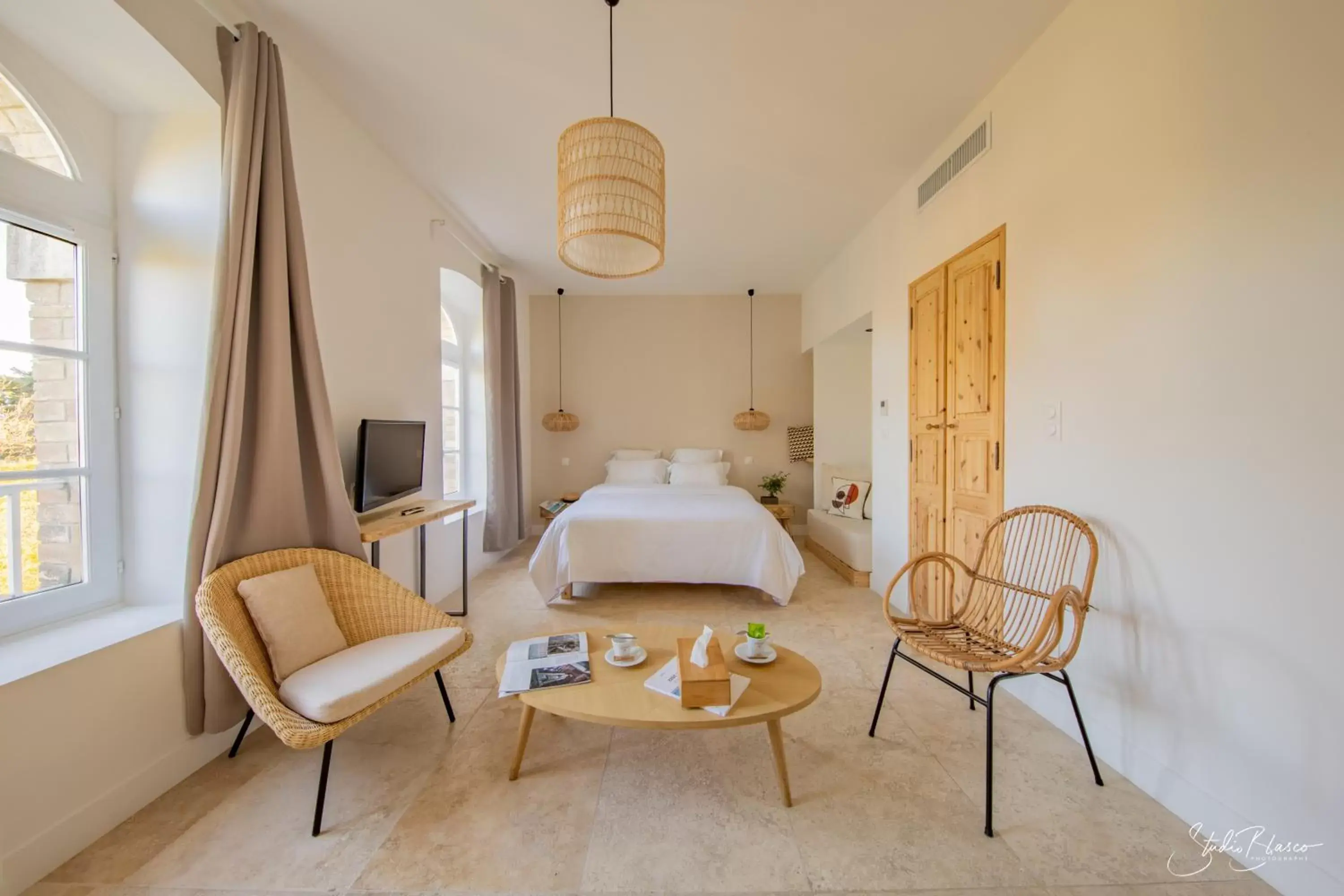 Living room, Seating Area in Moulin de la Roque