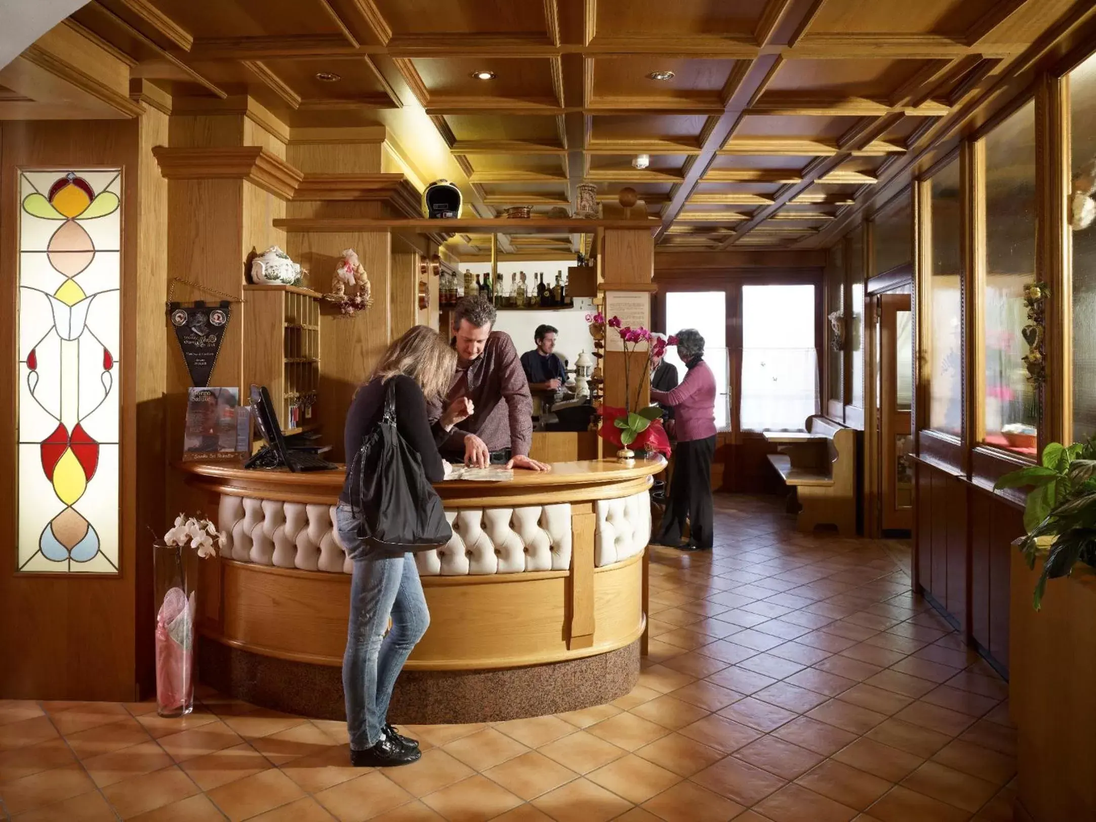 Lobby or reception in Panorama Hotel Fontanella