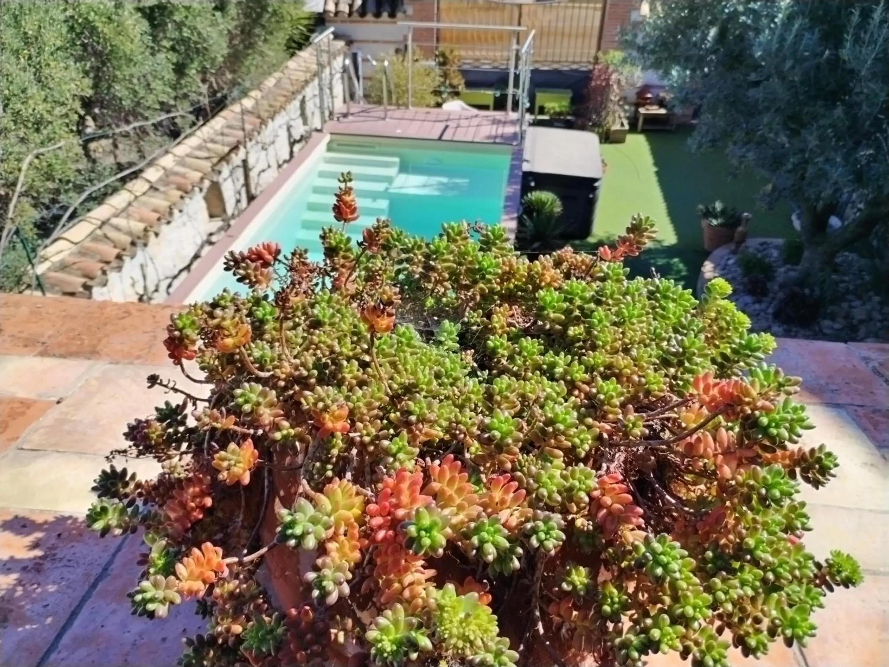 Pool View in VILLA ARTEMiA