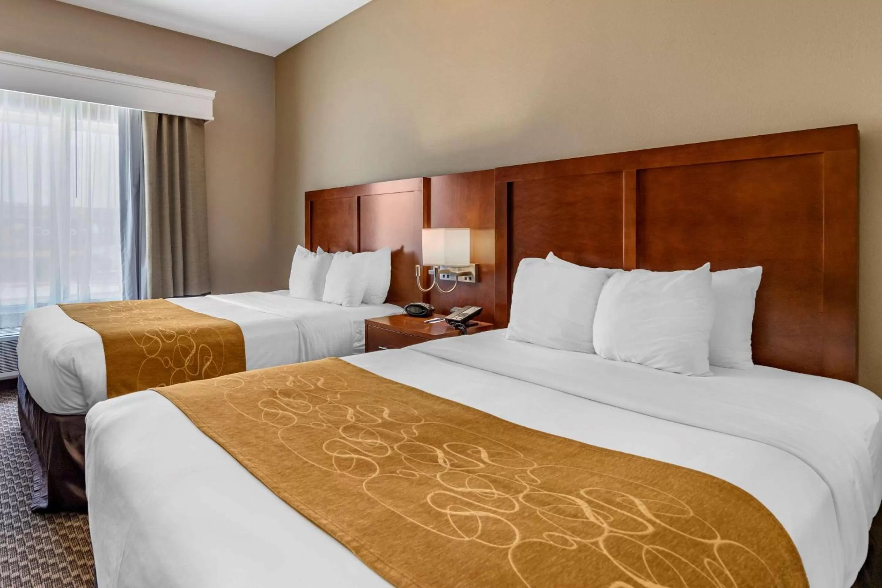 Photo of the whole room, Bed in Comfort Suites Near Texas A&M - Corpus Christi