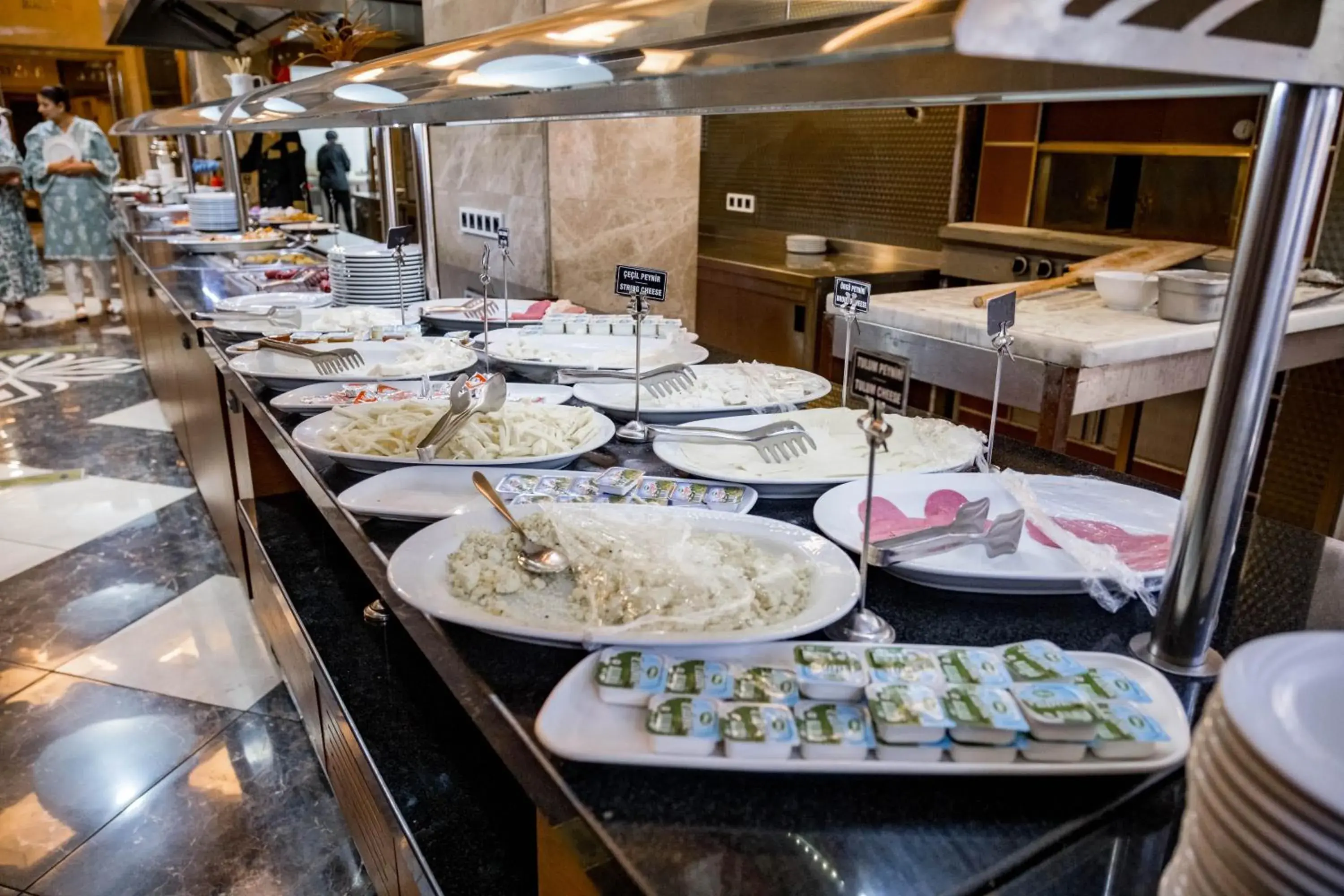 Buffet breakfast in Selcuk Hotel Sems-i Tebrizi