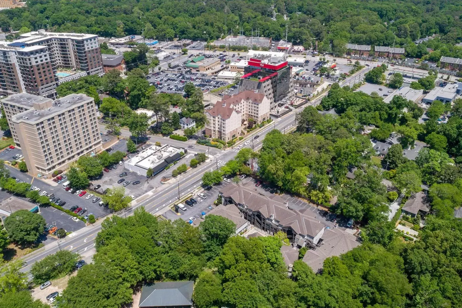 Area and facilities, Bird's-eye View in The 505 Collection Buckhead