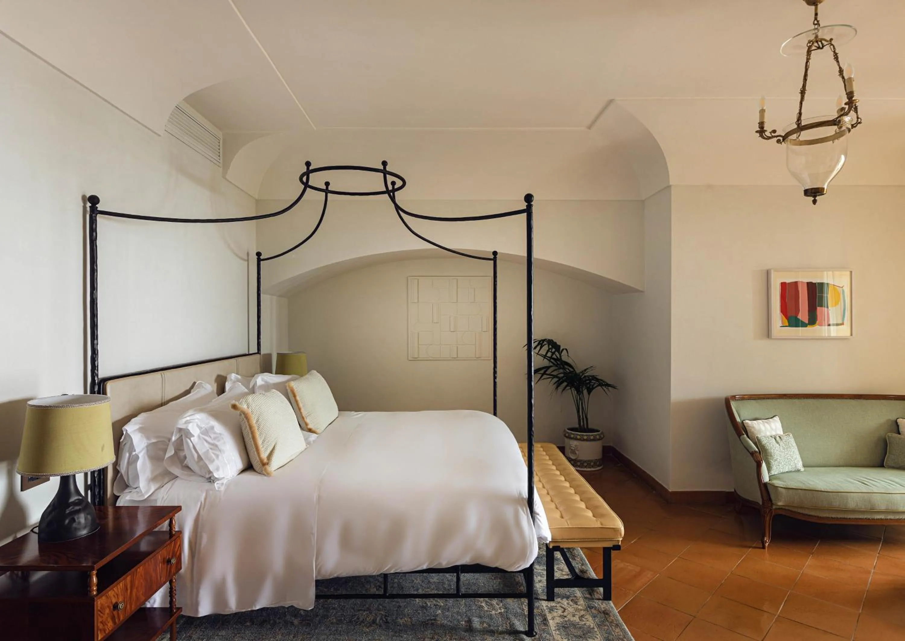 Bedroom, Bed in Caruso, A Belmond Hotel, Amalfi Coast
