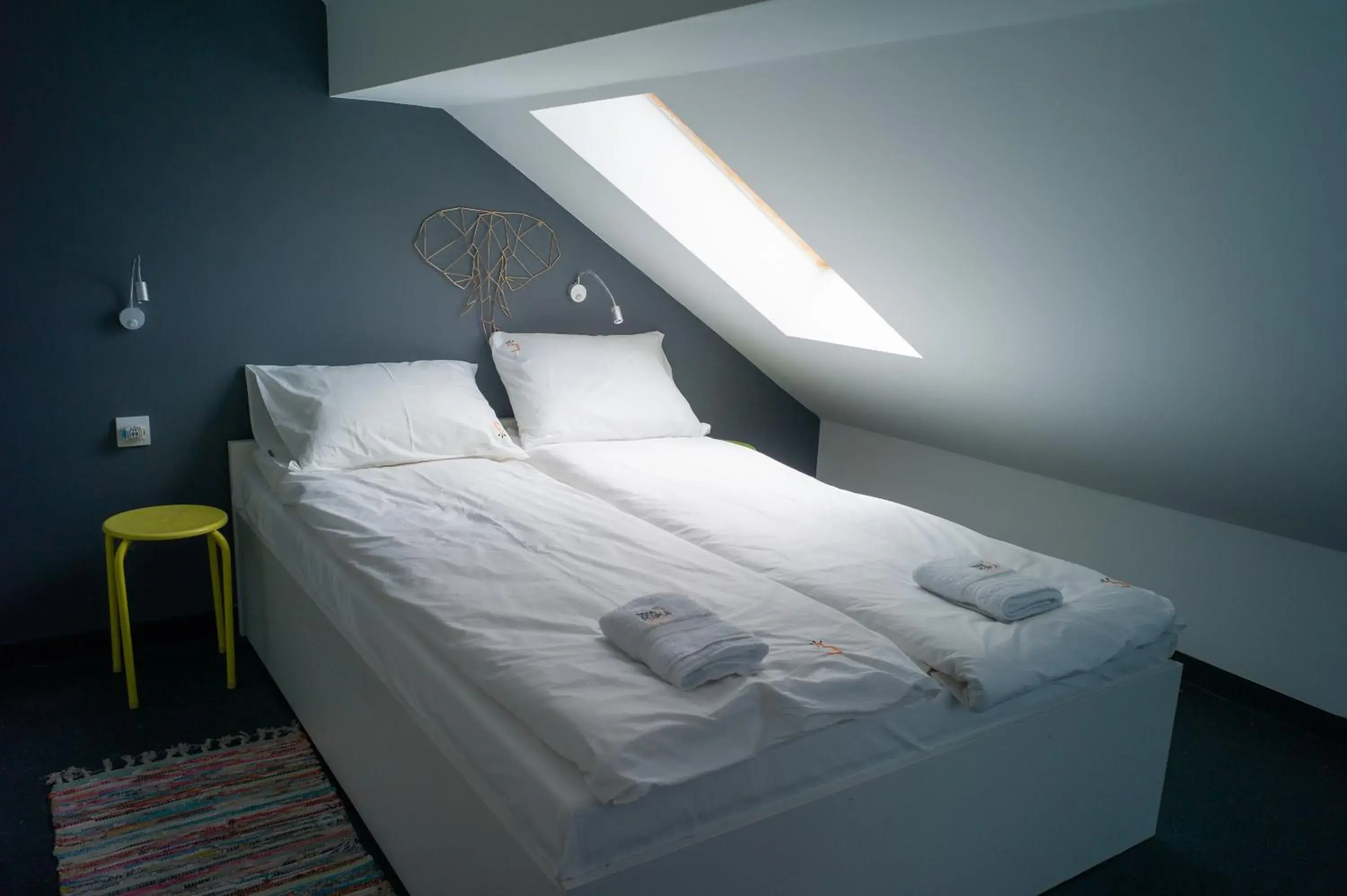 Bed in Good People design hostel