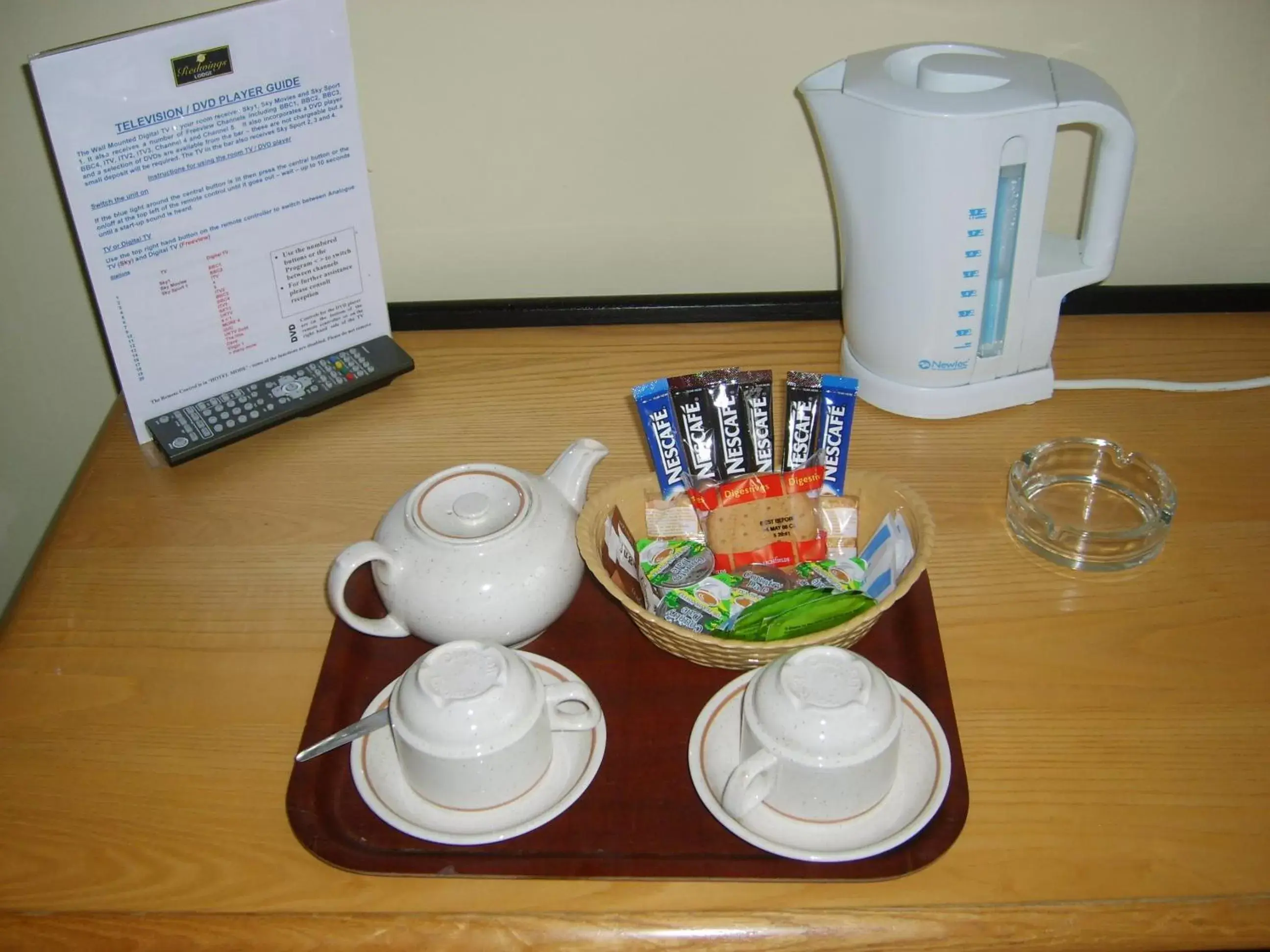 Coffee/tea facilities in Redwings Lodge Sawtry Huntington