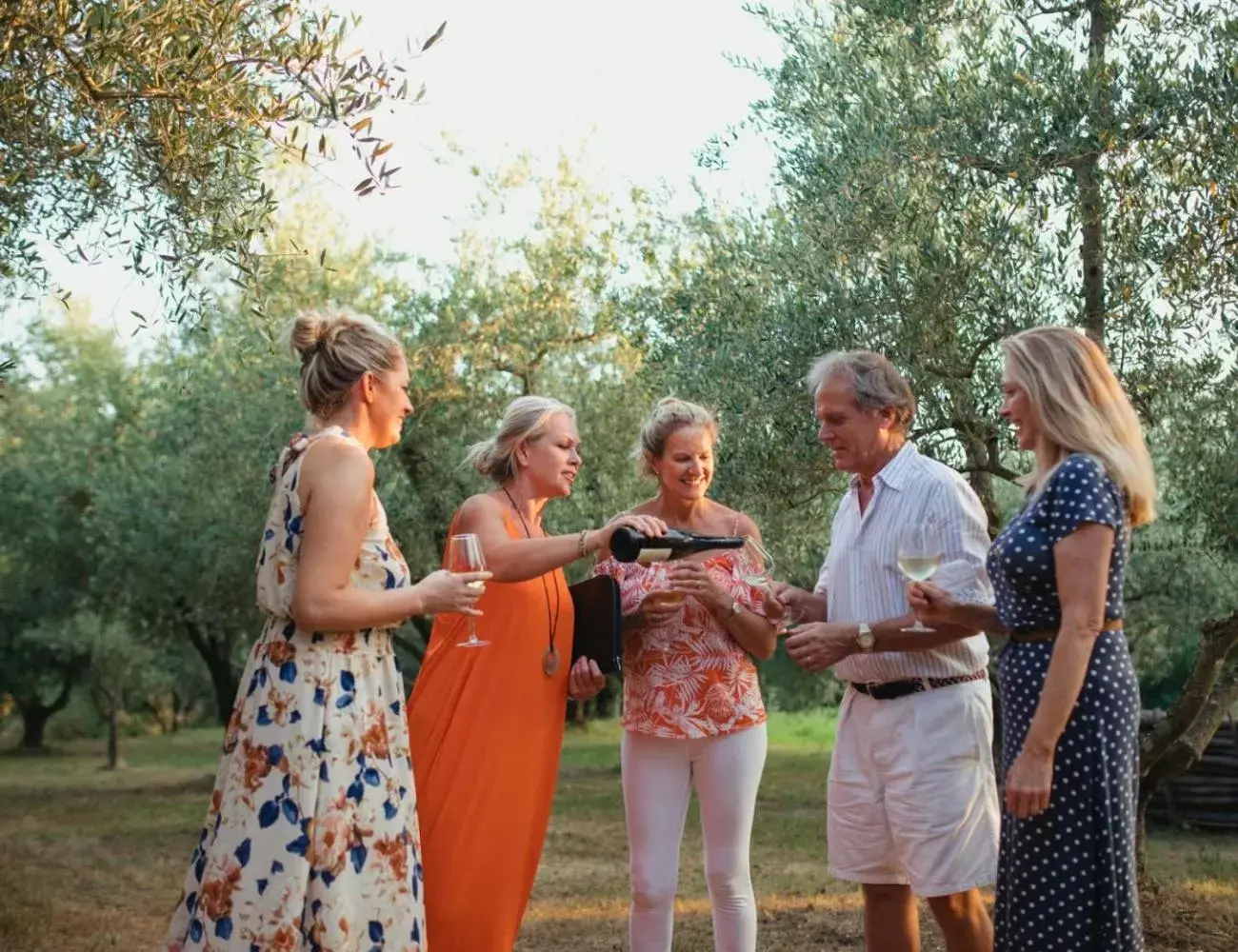 Garden, Family in Villa Fiorita