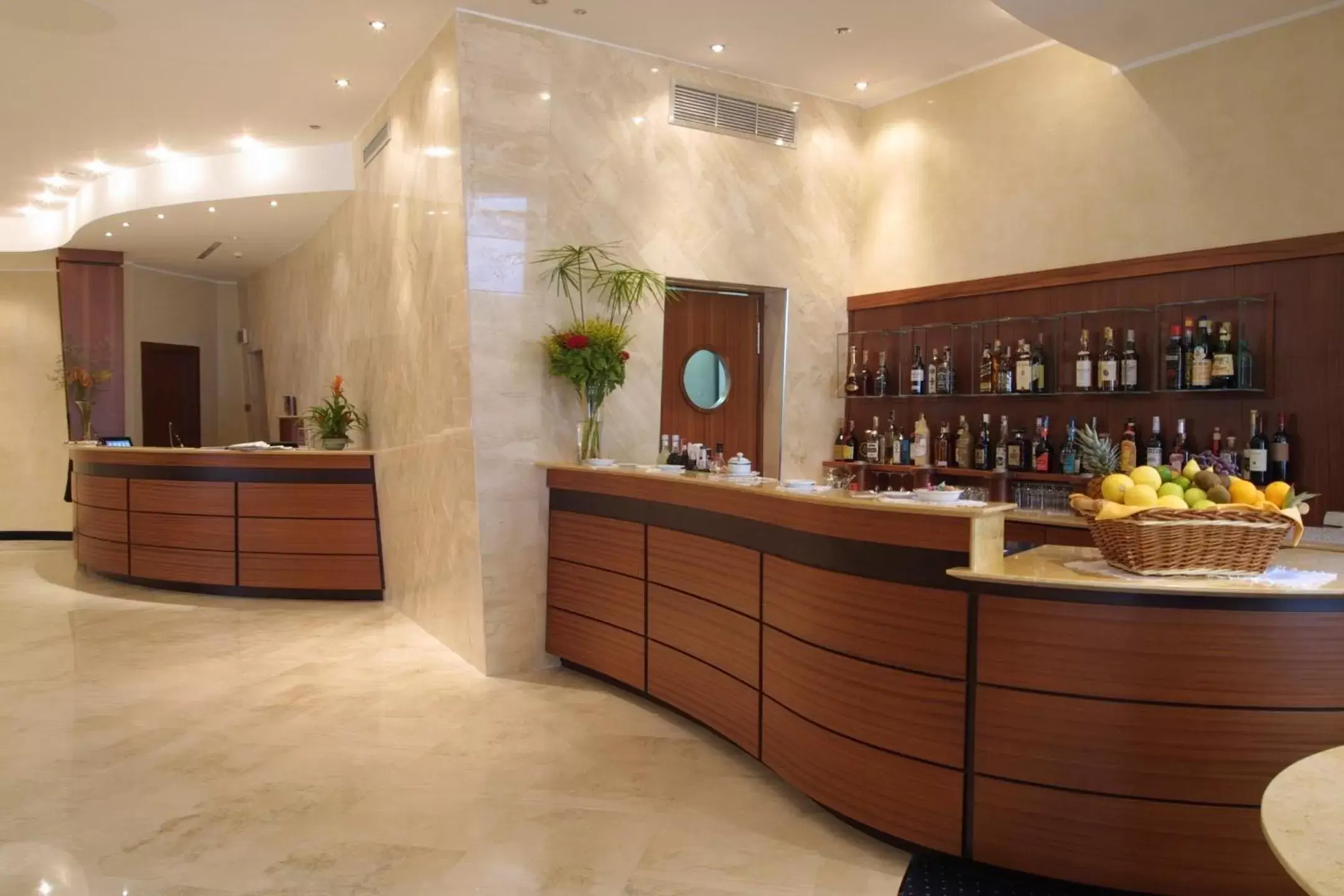 Lounge or bar in Nicotel Barletta