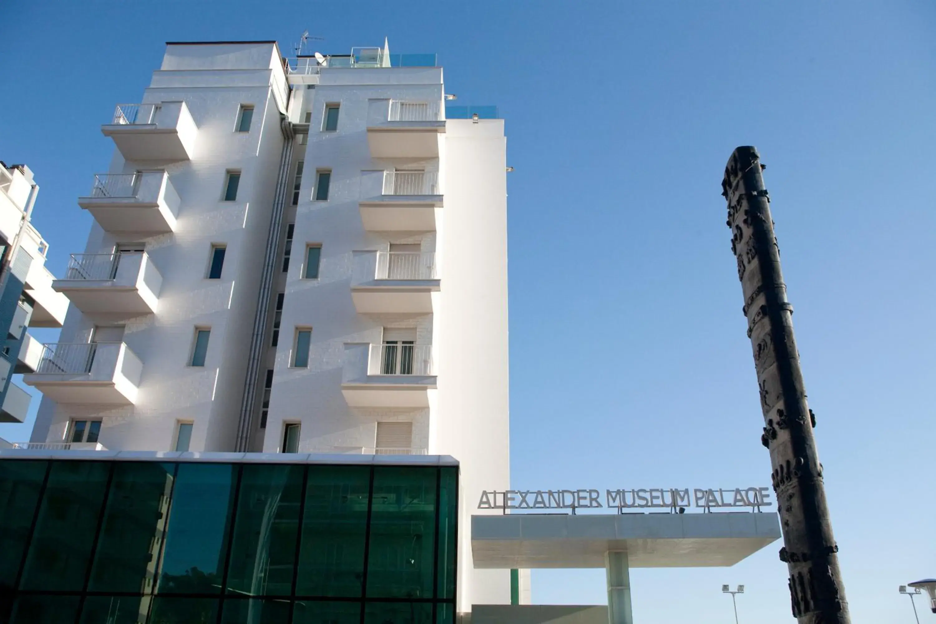 Facade/entrance, Property Building in Hotel Alexander Museum Palace