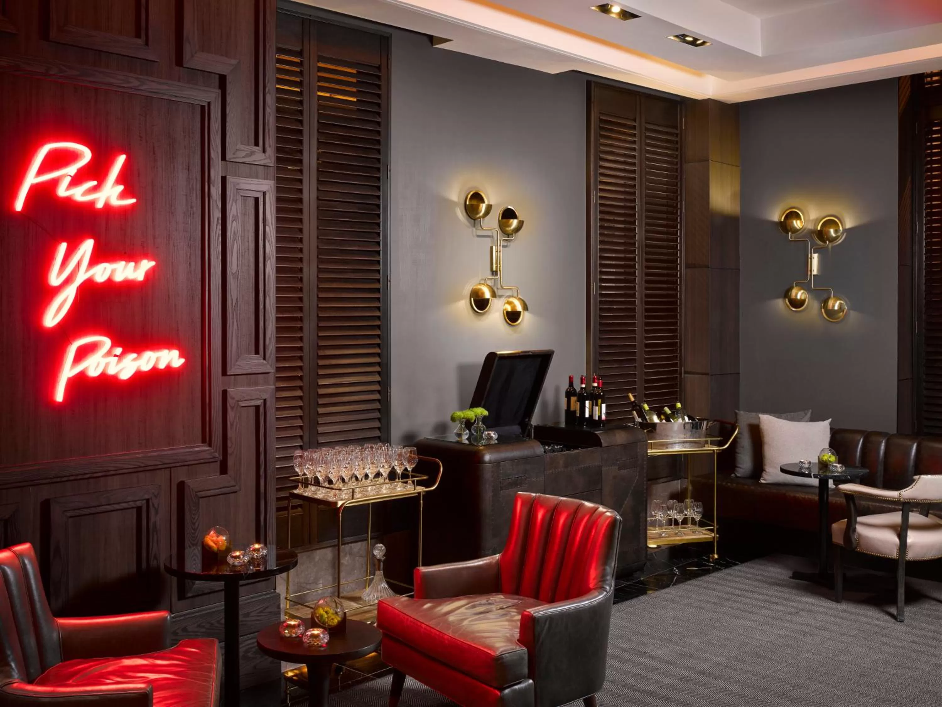 Lobby or reception in Hotel AKA Boston Common