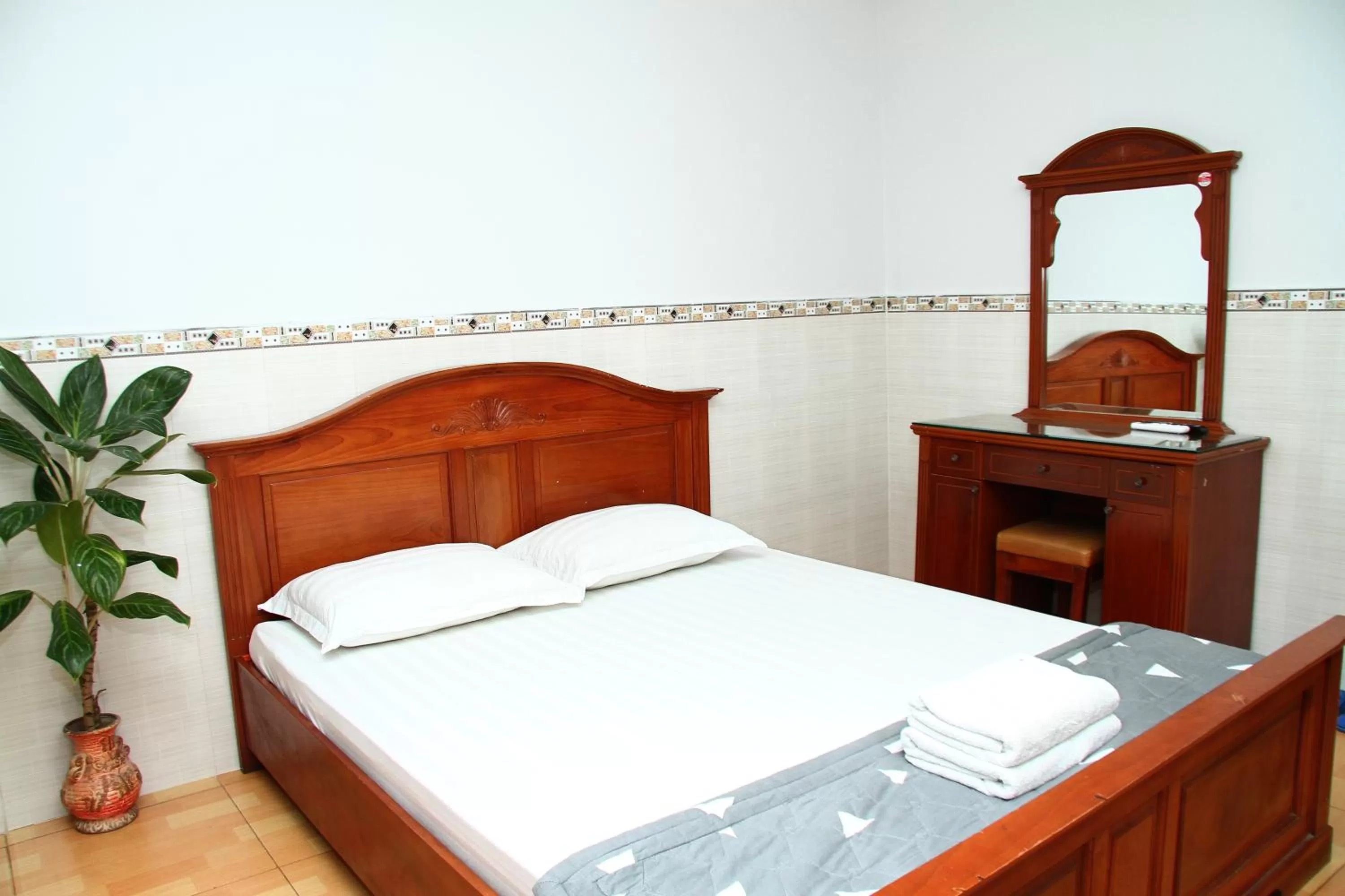 Bed in HOTEL NGUYEN ANH