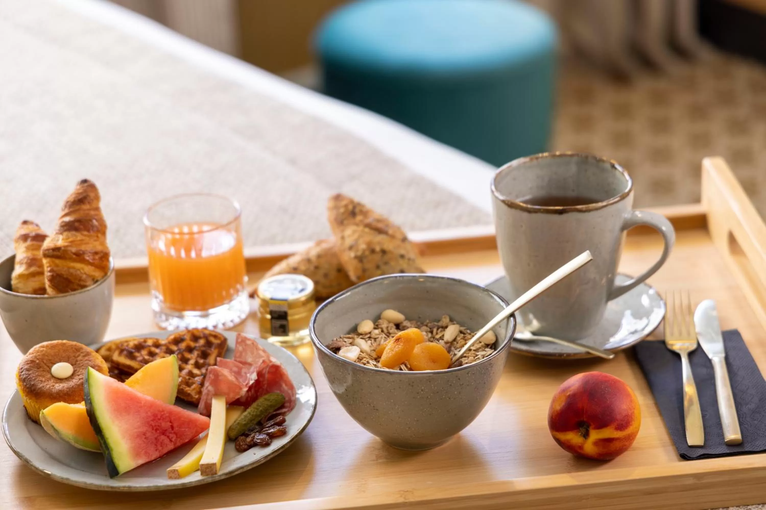 Breakfast in Hotel Bloum