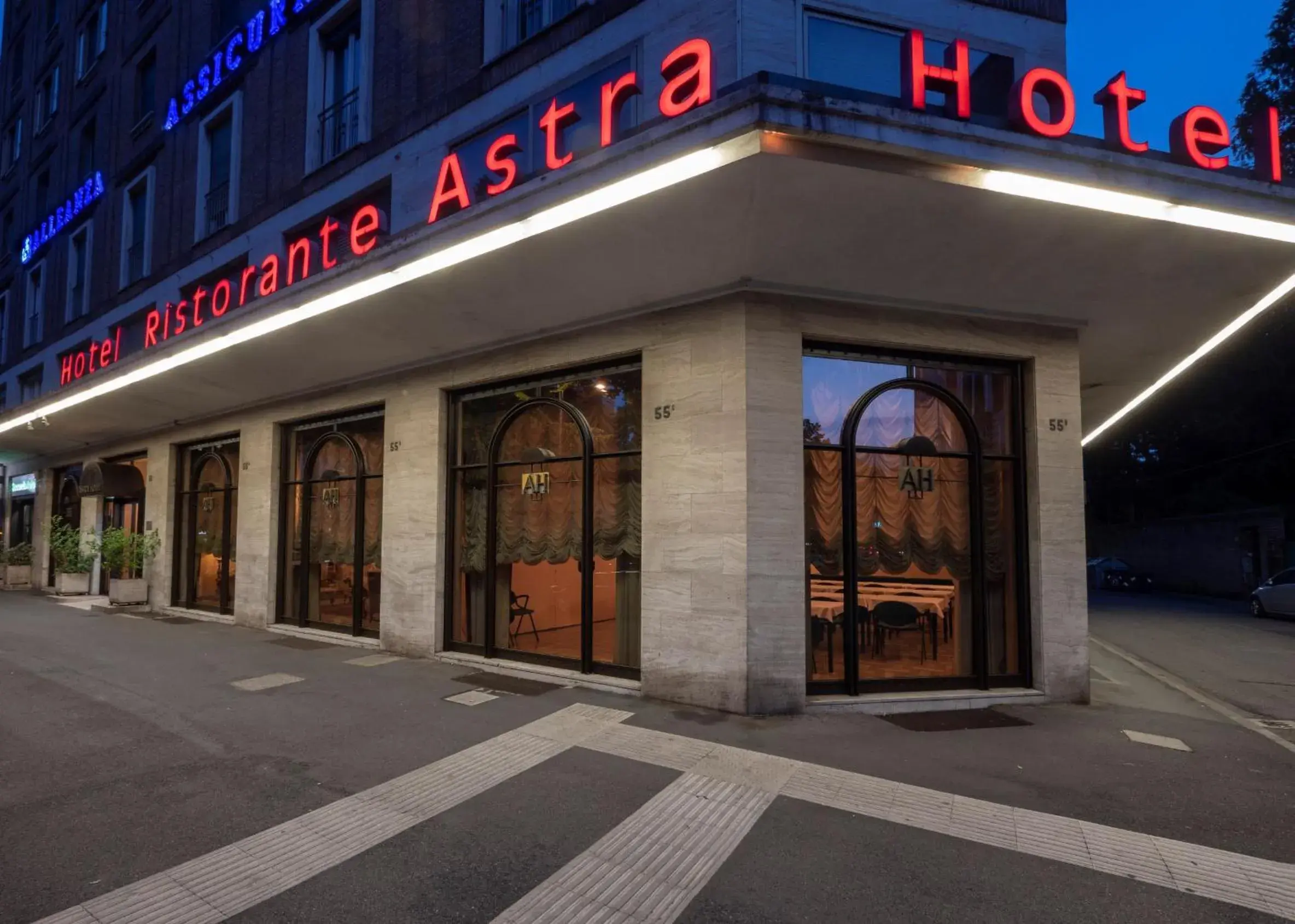 Property building in Astra Hotel