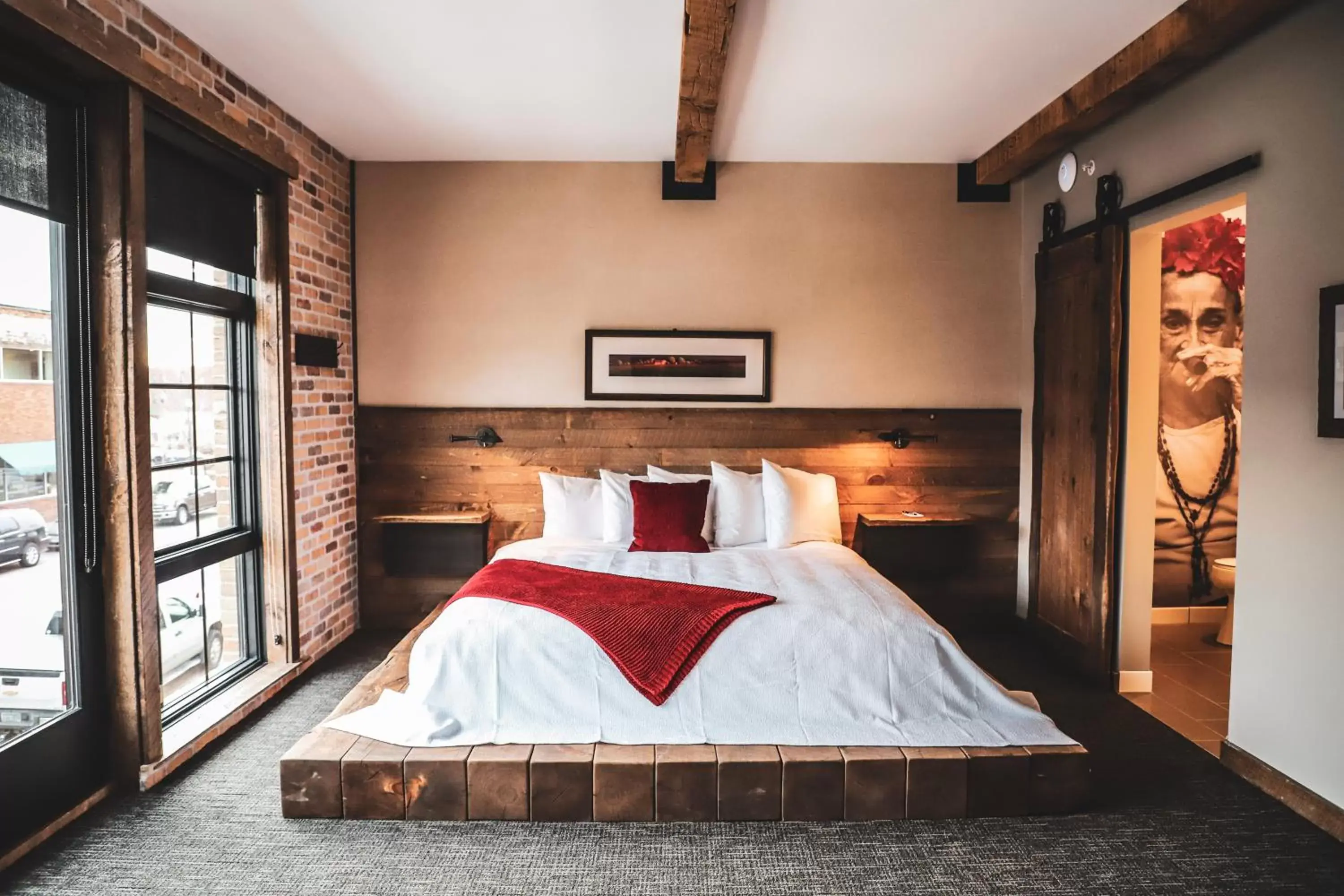 Bed in Hotel Crosby Bed in Hotel Crosby