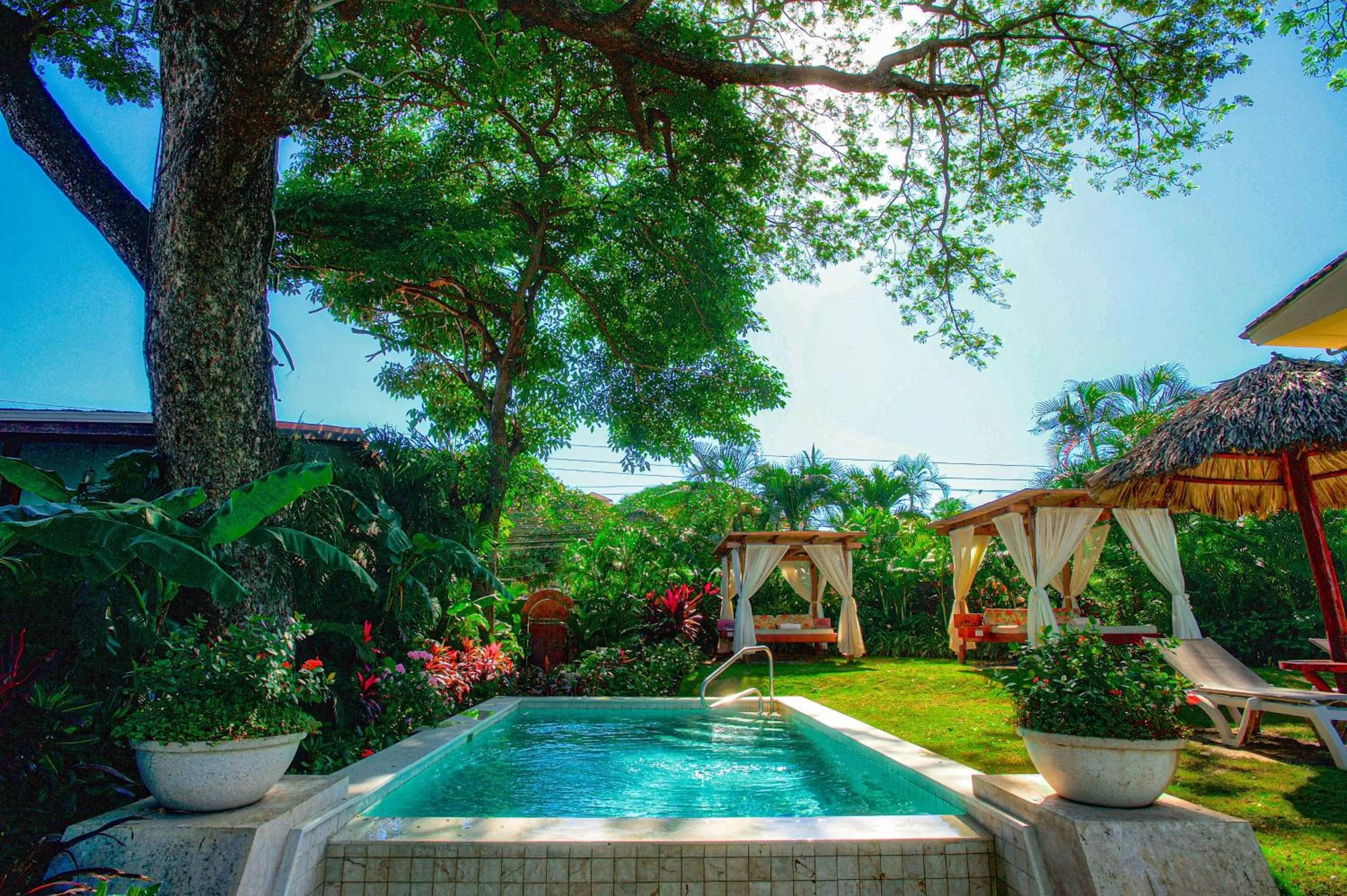 Swimming pool in Jardin del Eden Boutique Hotel