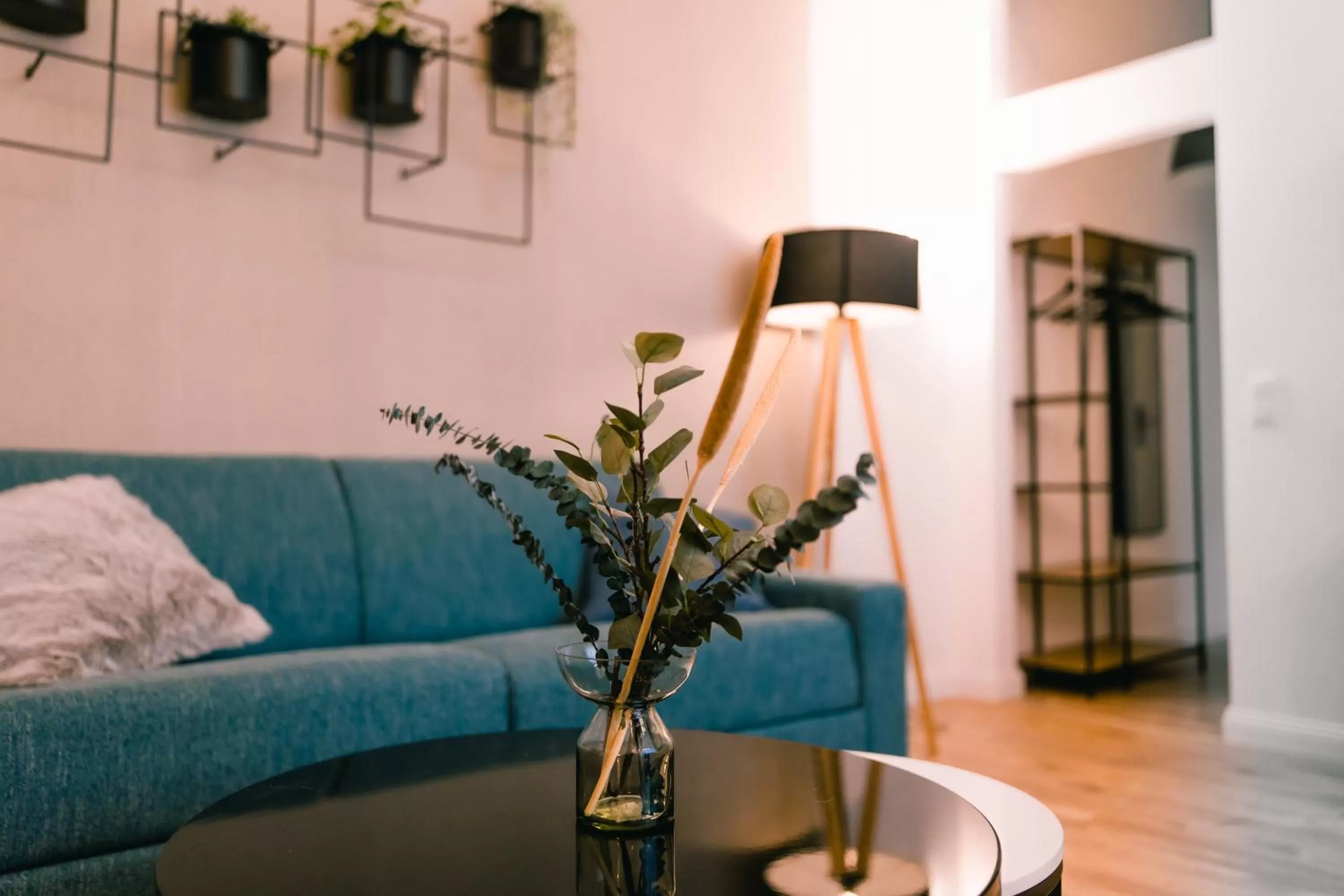 Living room in The Weinert Suites