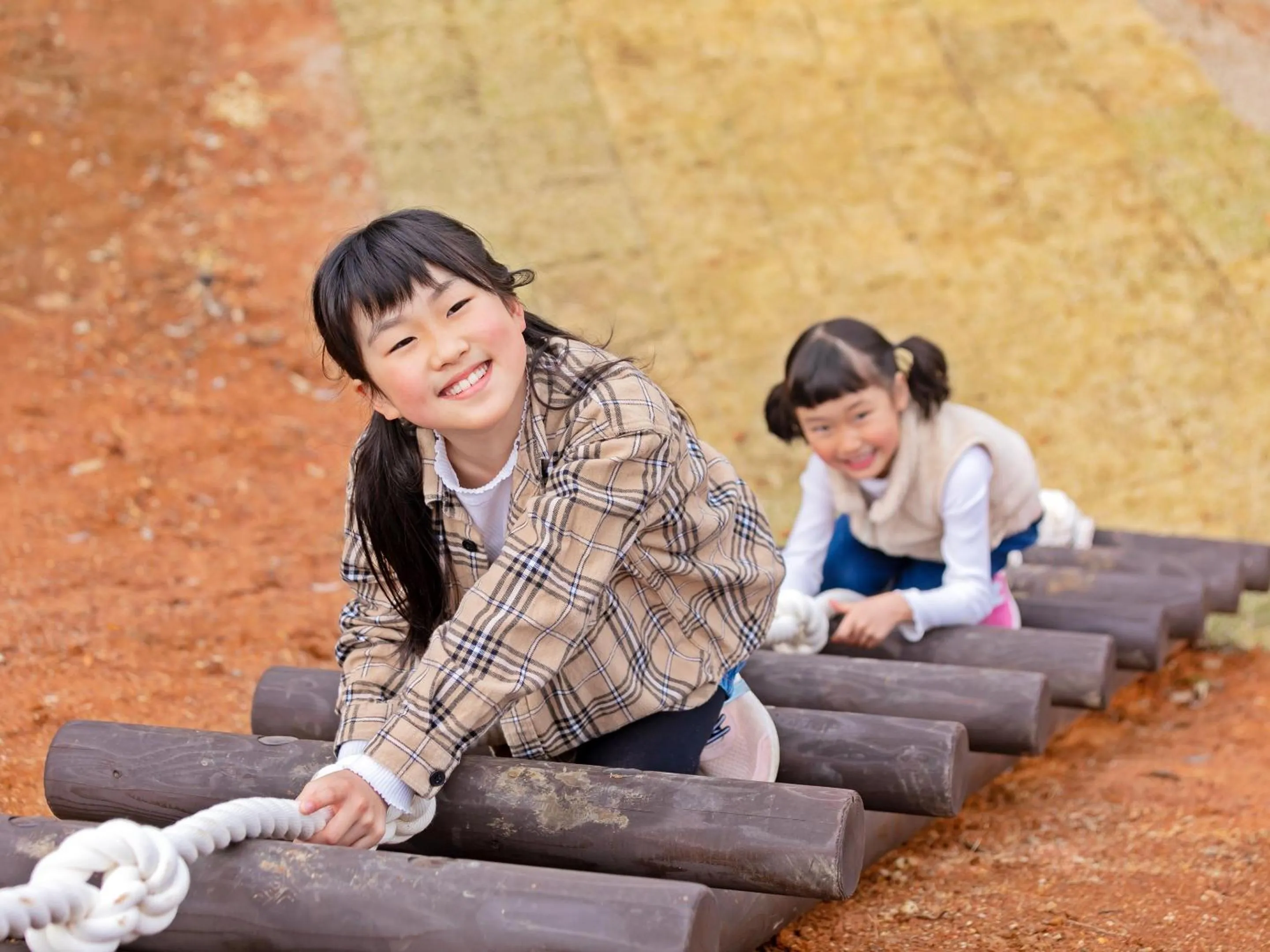 Children play ground in Matsue Forest Park