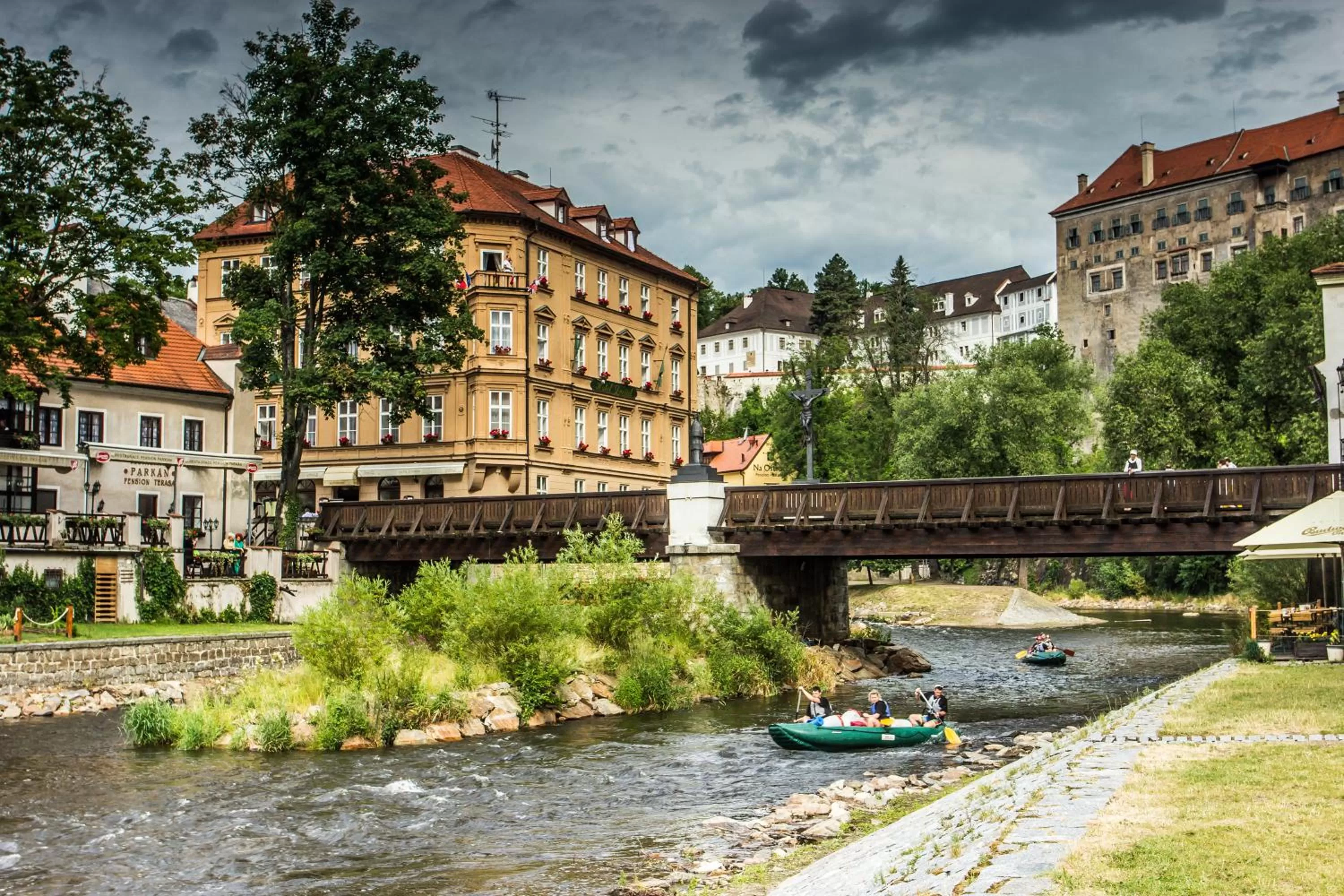 Summer in Hotel Dvorak Cesky Krumlov