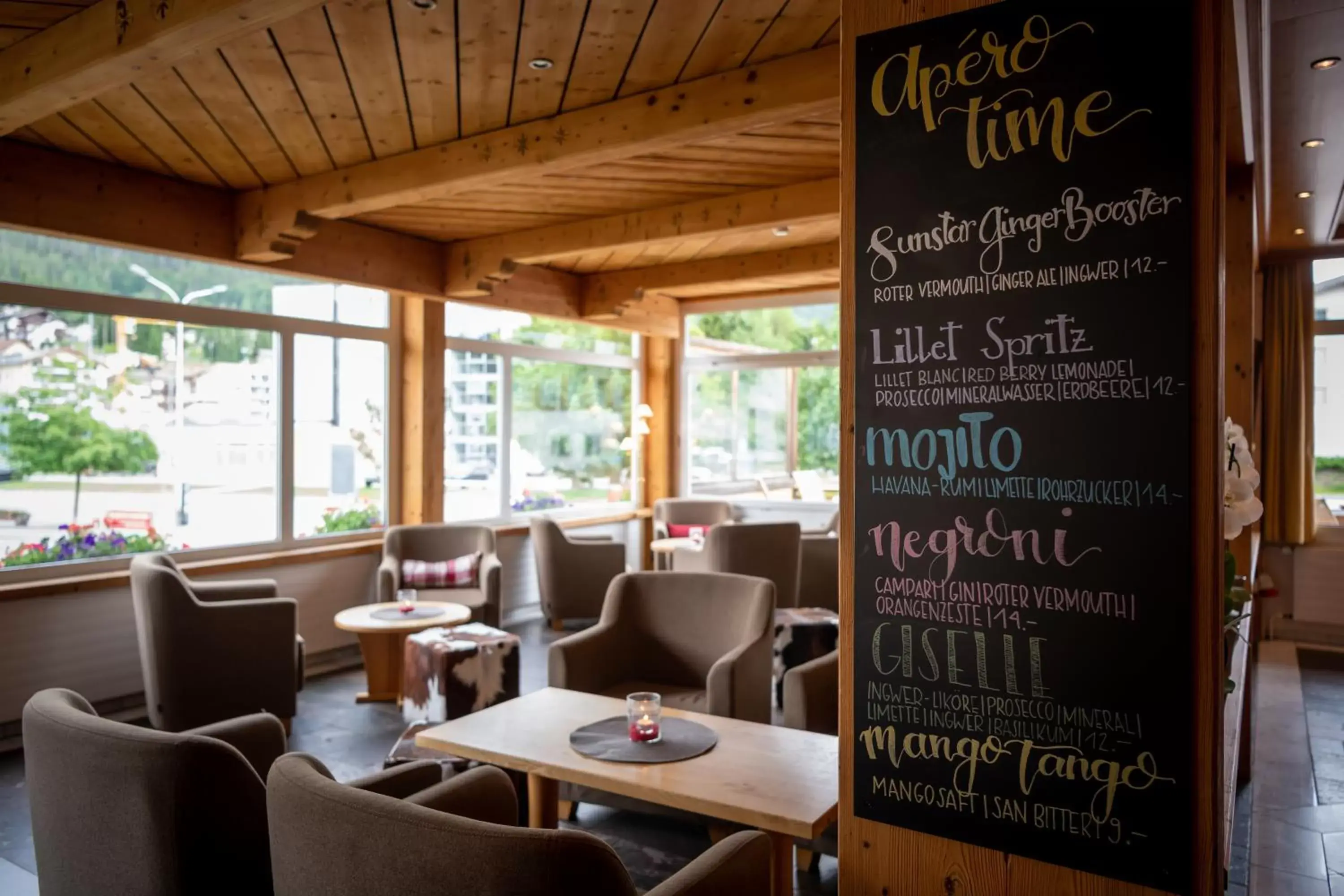 Restaurant/places to eat in Sunstar Hotel Lenzerheide