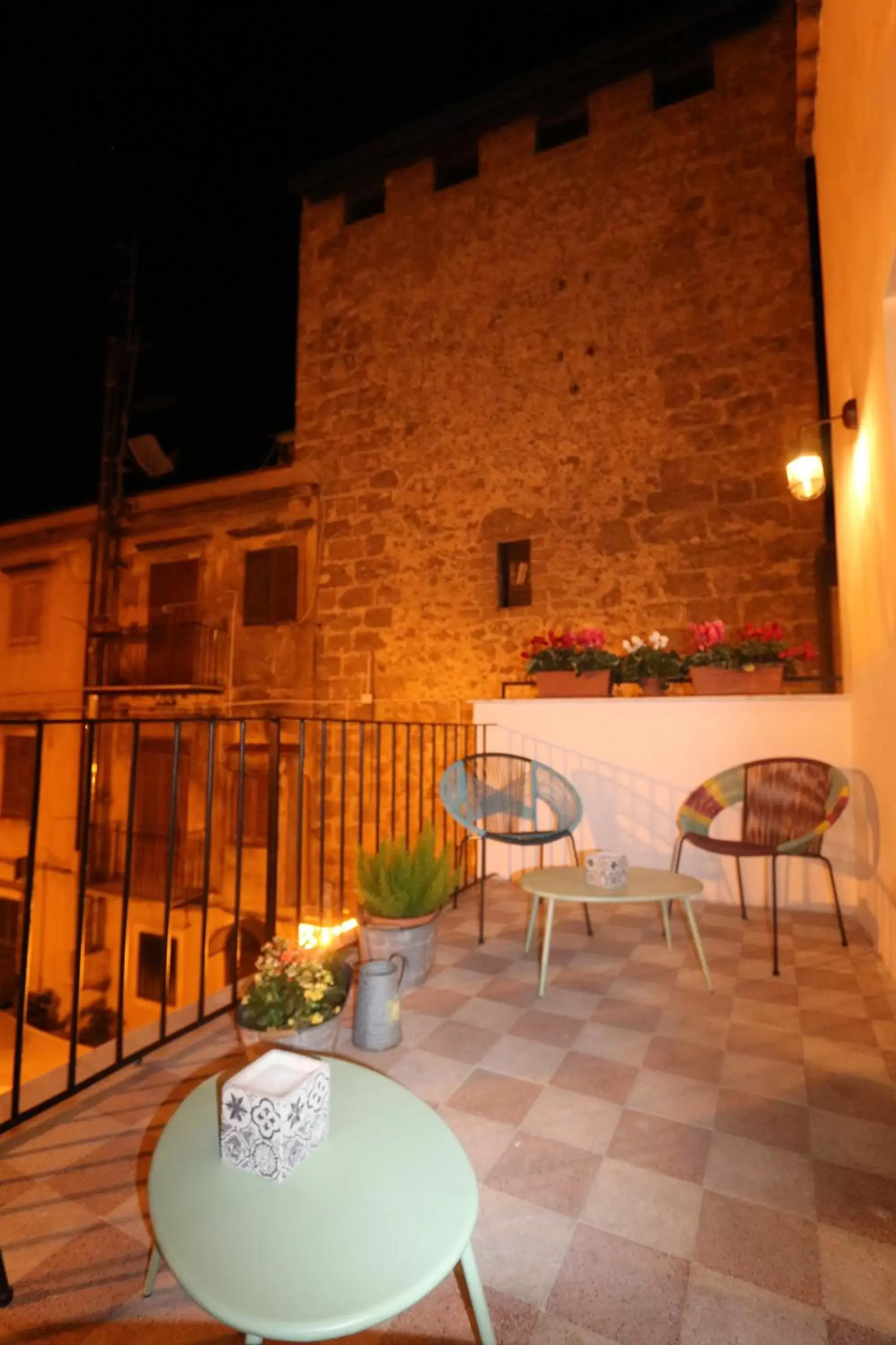 Balcony/Terrace in Torre's Camere & caffè