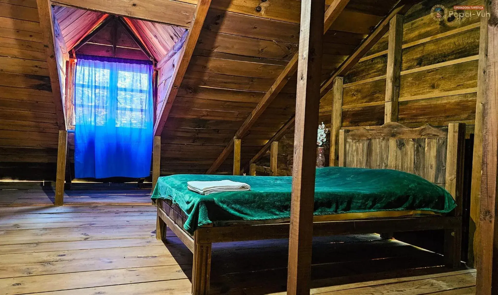 Bed in Calkiní Cabañas San Cristóbal de Las Casas