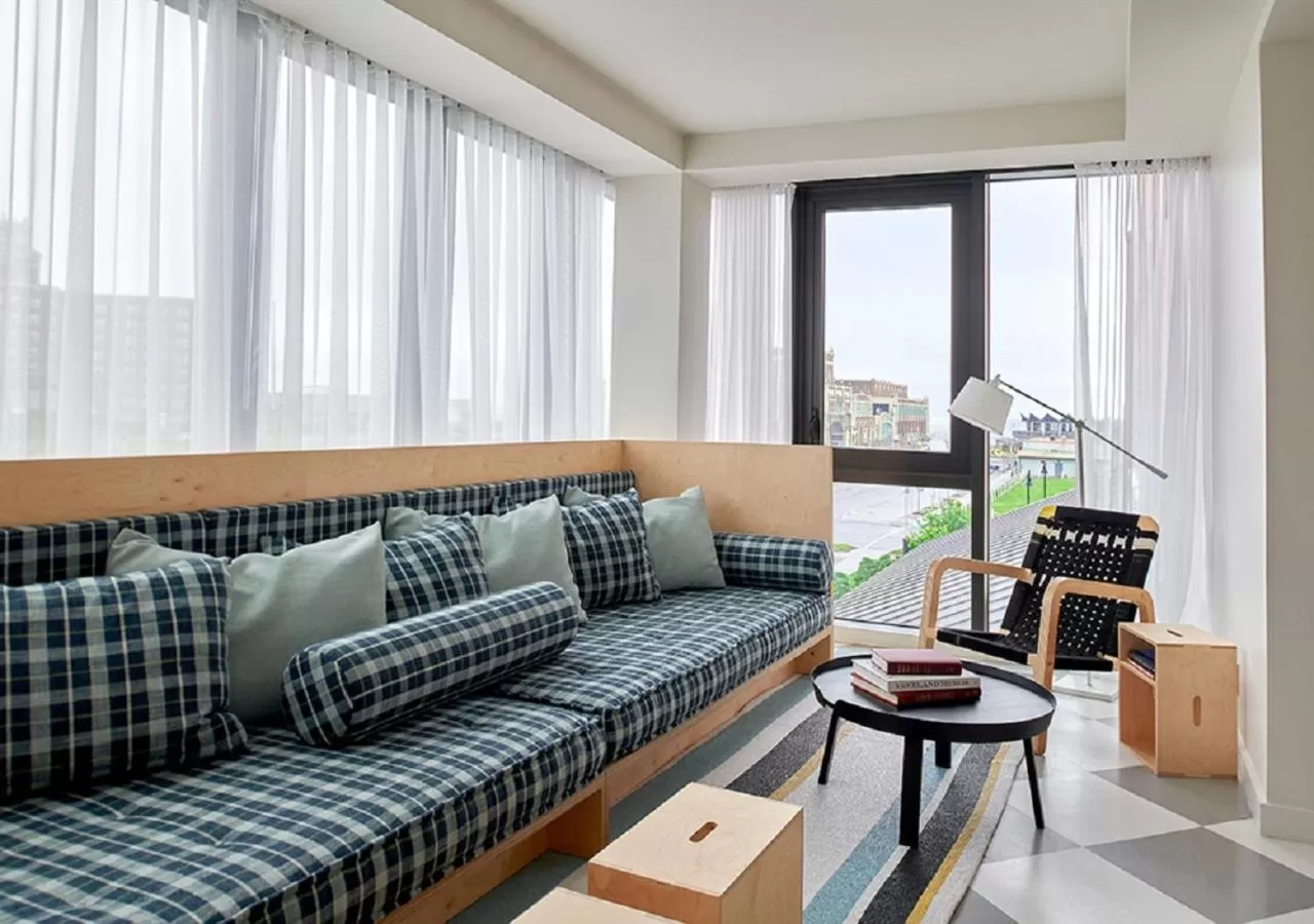 Seating area in The Asbury Hotel