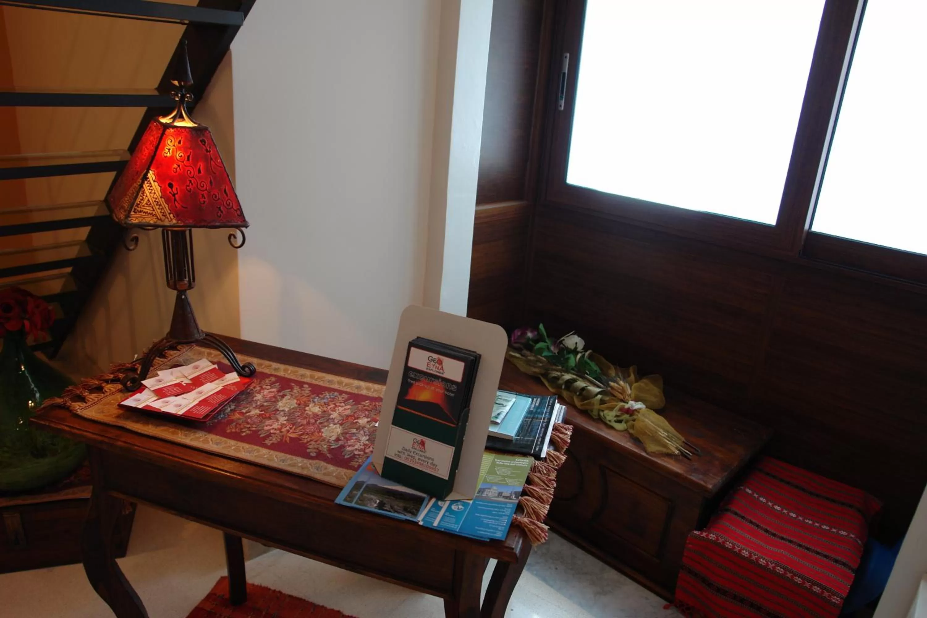 Lobby or reception in RossoCorallo B&B