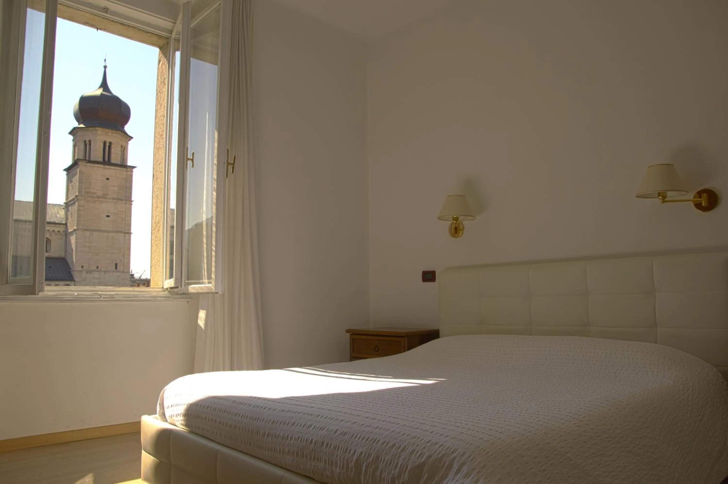 Bed in Hotel Venezia