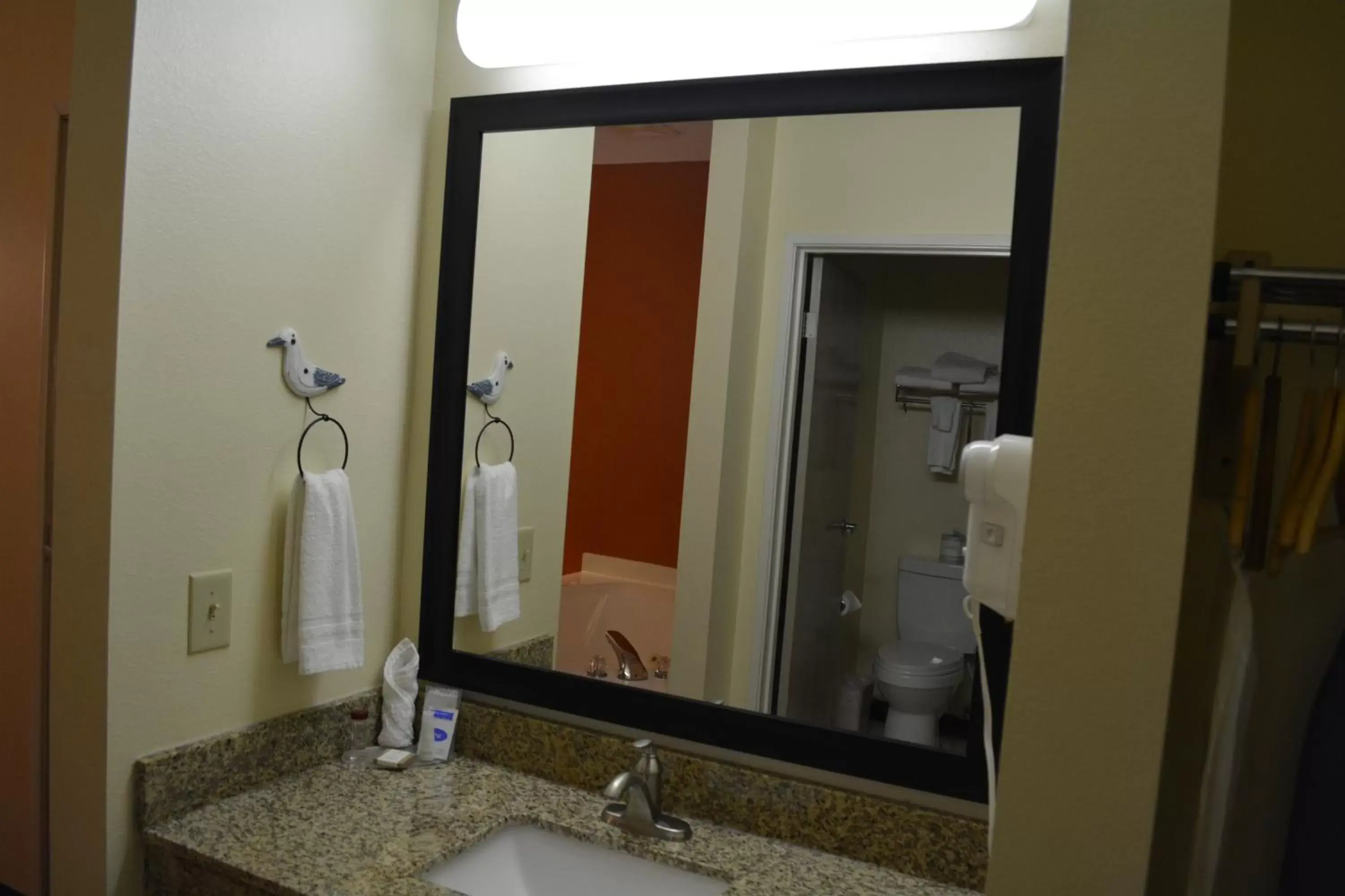 Bathroom in Baymont by Wyndham South Haven Bathroom in Baymont by Wyndham South Haven