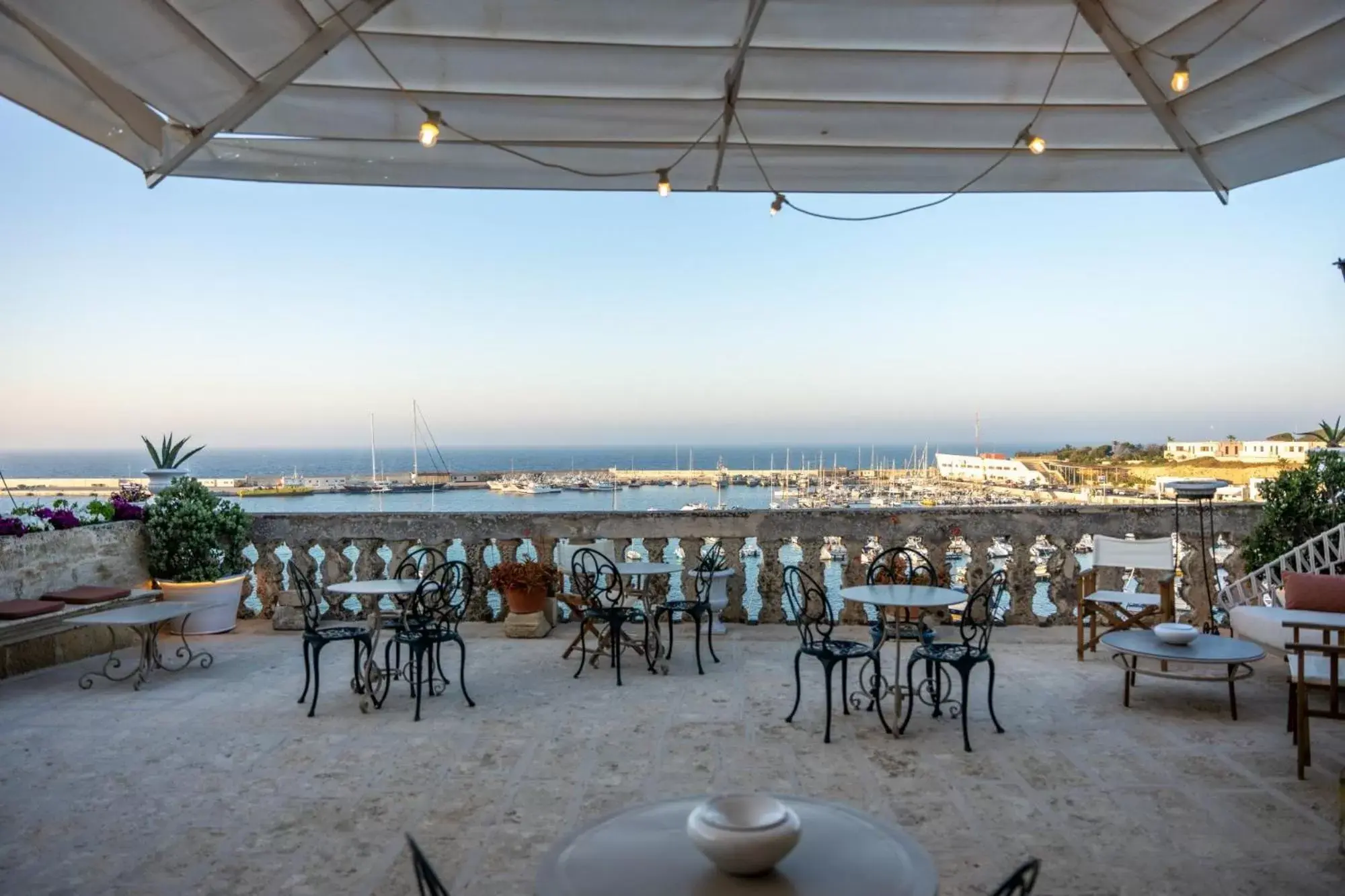 Balcony/Terrace, Restaurant/Places to Eat in Palazzo De Mori