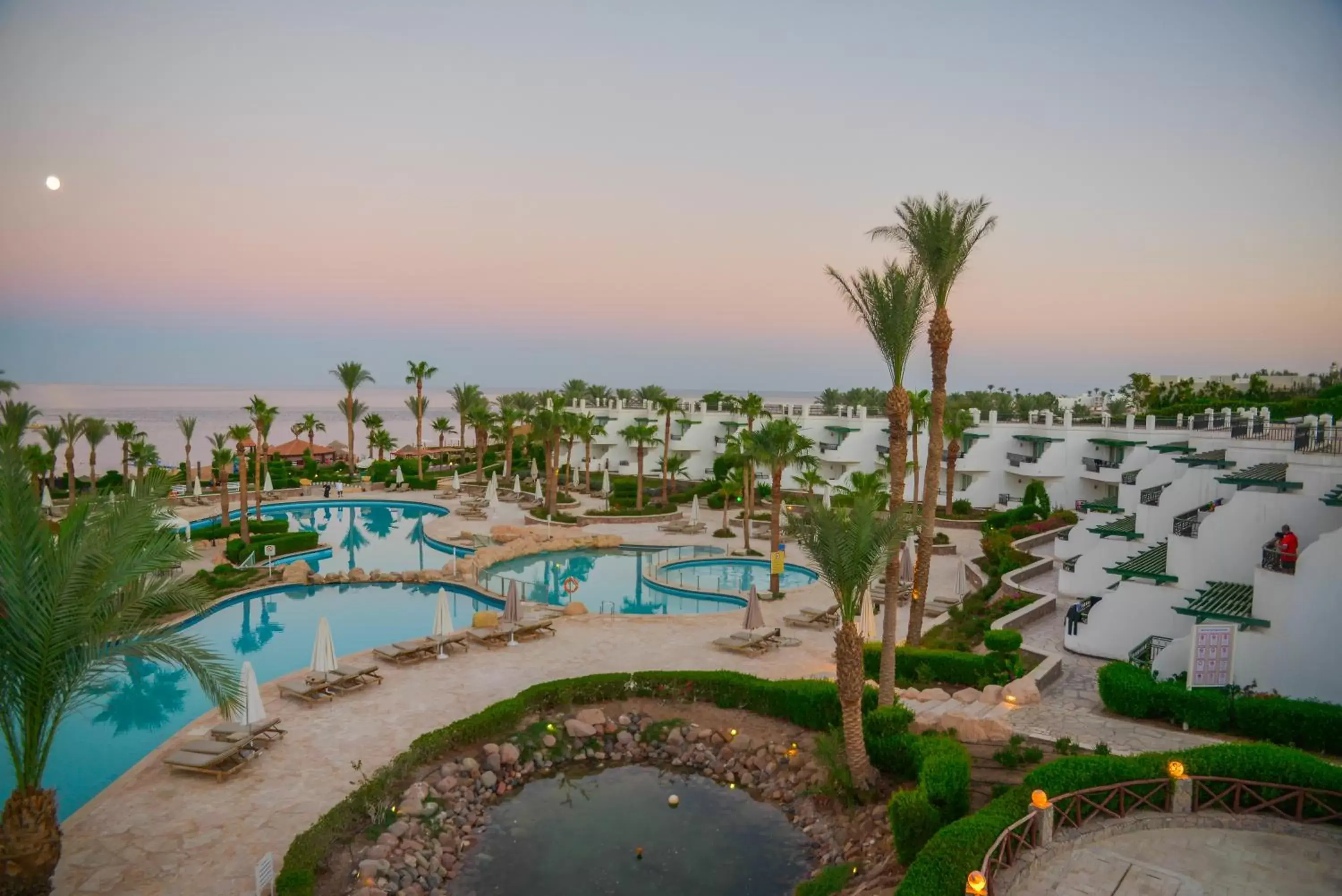 Pool view in Safir Sharm Waterfalls Resort Pool view in Safir Sharm Waterfalls Resort