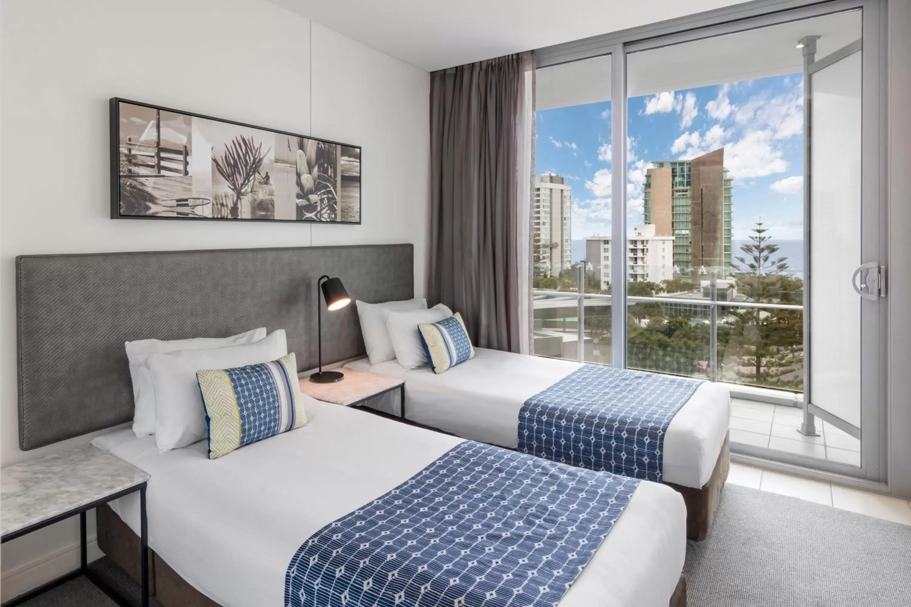 Bed in Wyndham Resort Surfers Paradise