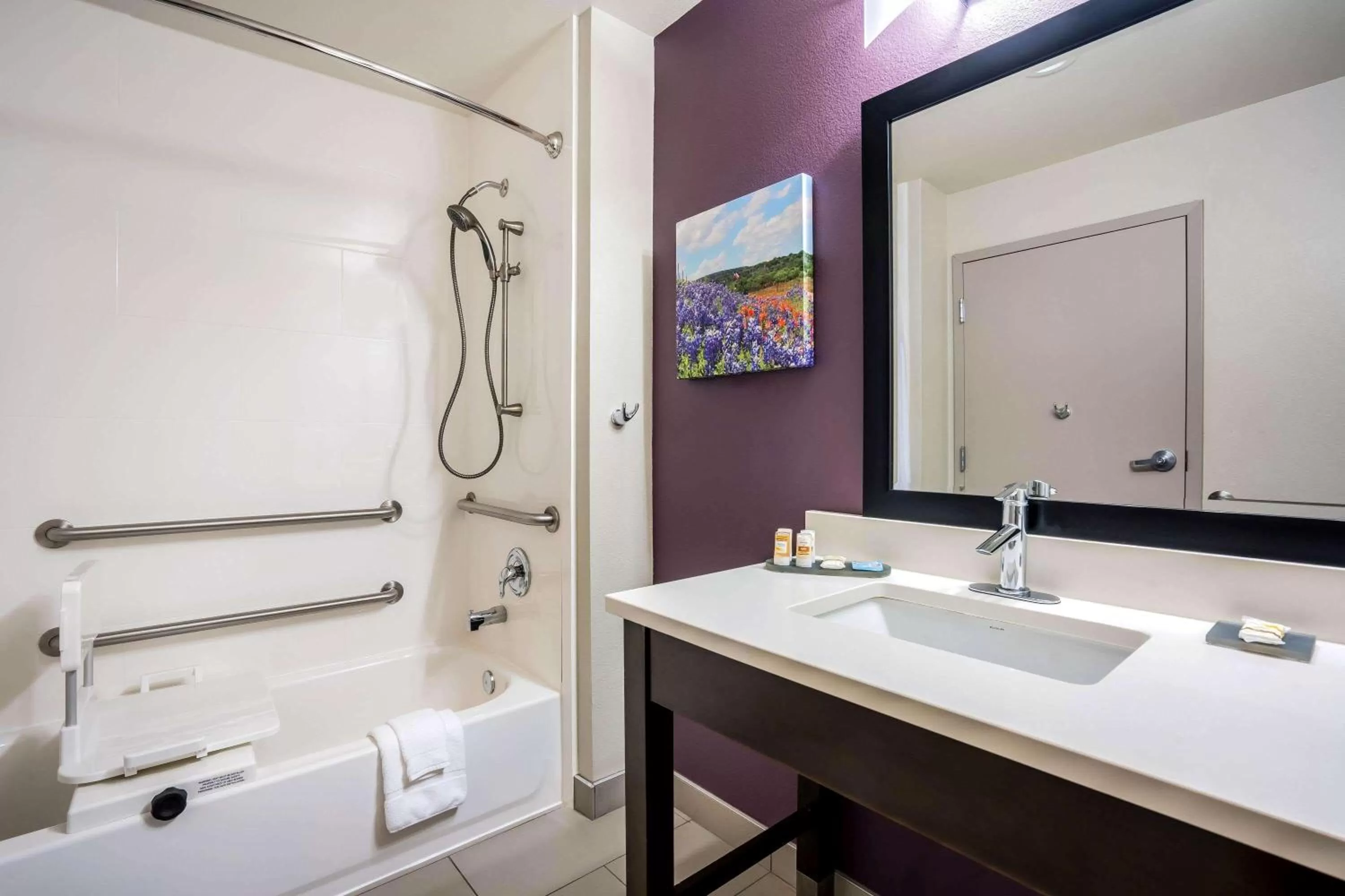 King Room with Bath Tub - Mobility/Hearing Accessible - Non-Smoking in La Quinta by Wyndham Houston Cypress