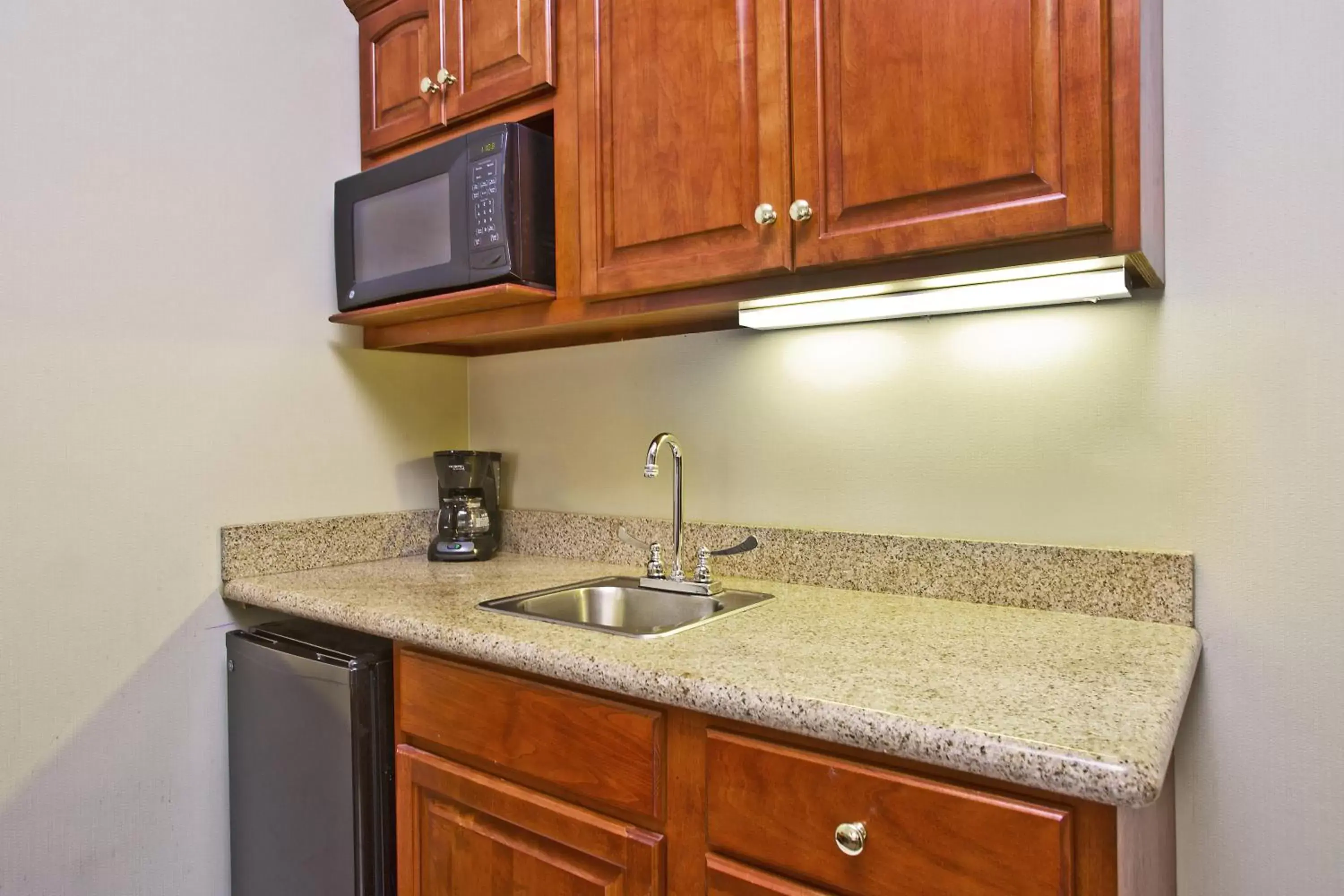 Photo of the whole room, Kitchen/Kitchenette in Holiday Inn Express Hotel & Suites Goshen, an IHG Hotel