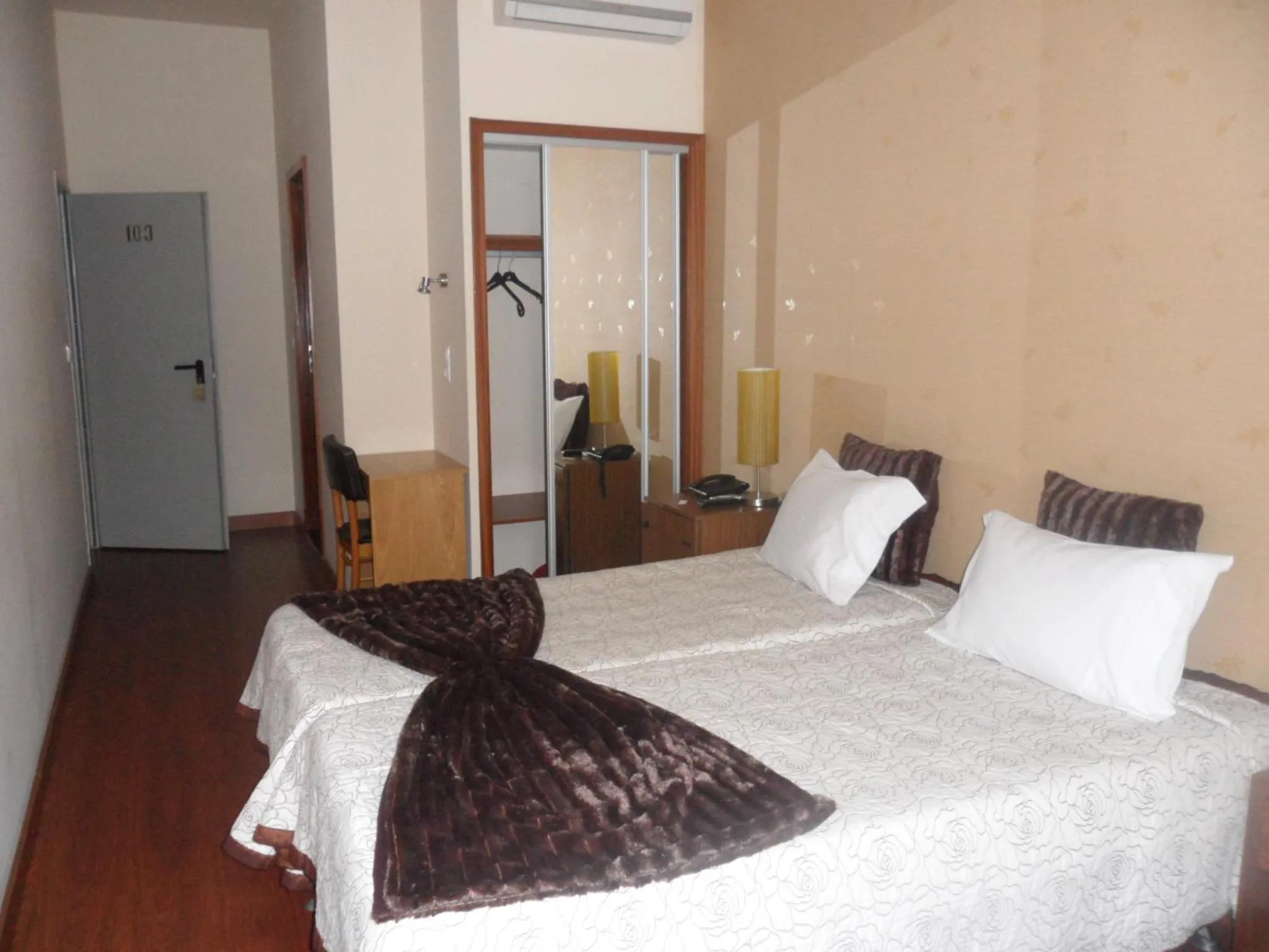 Bed in Hotel Paulista