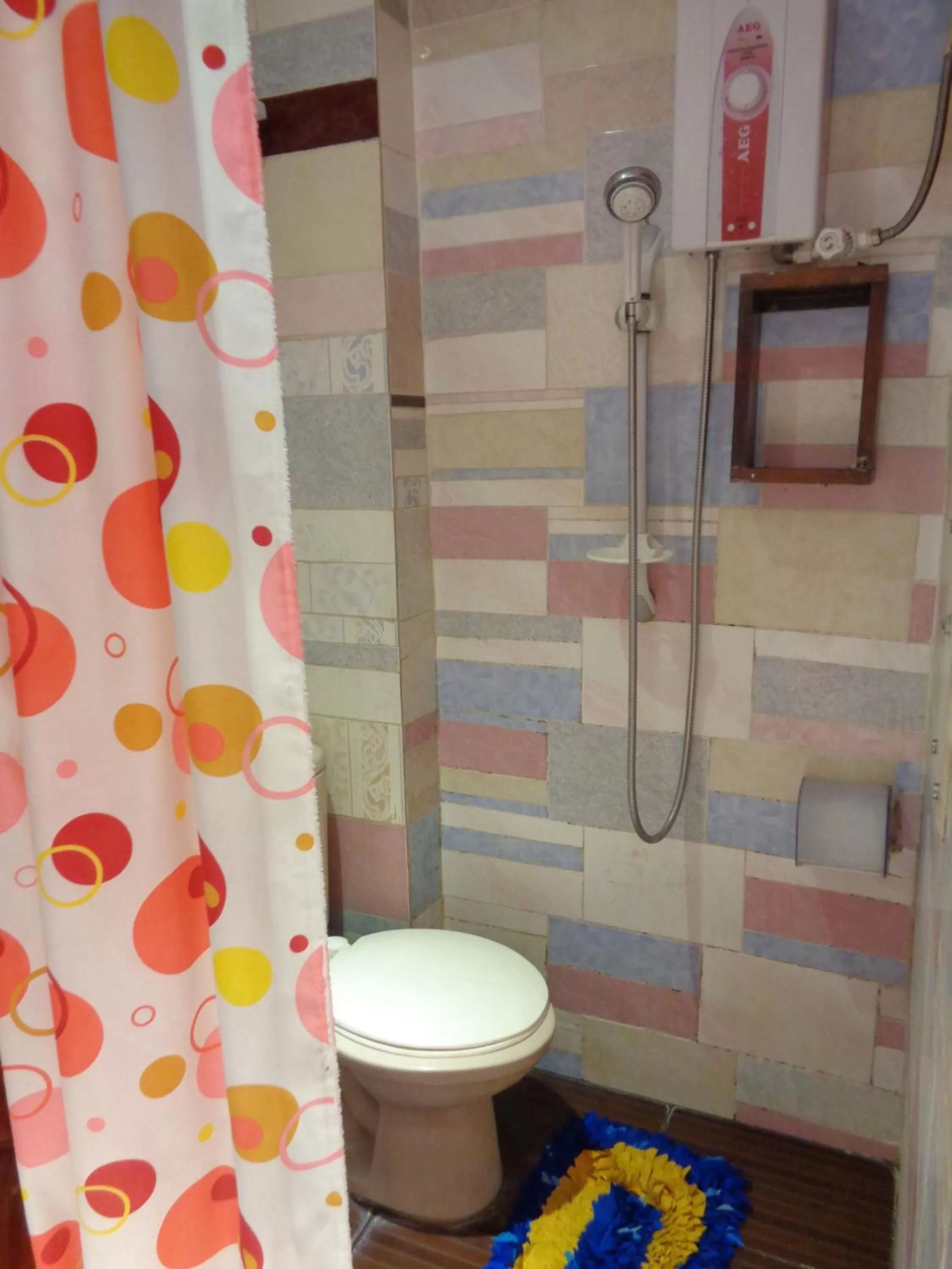 Shower in Orange Mangrove Pension House by SMS Hospitality