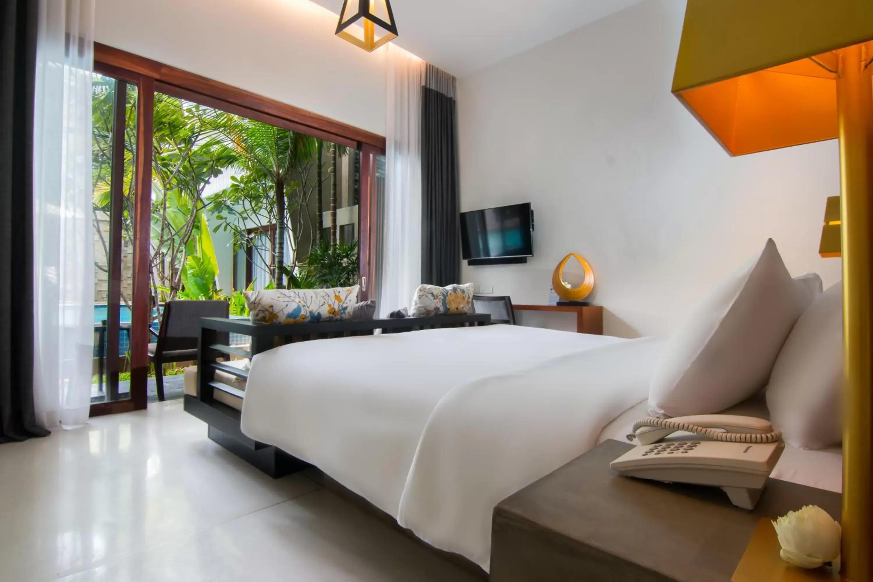 Photo of the whole room, Bed in Apsara Residence Hotel