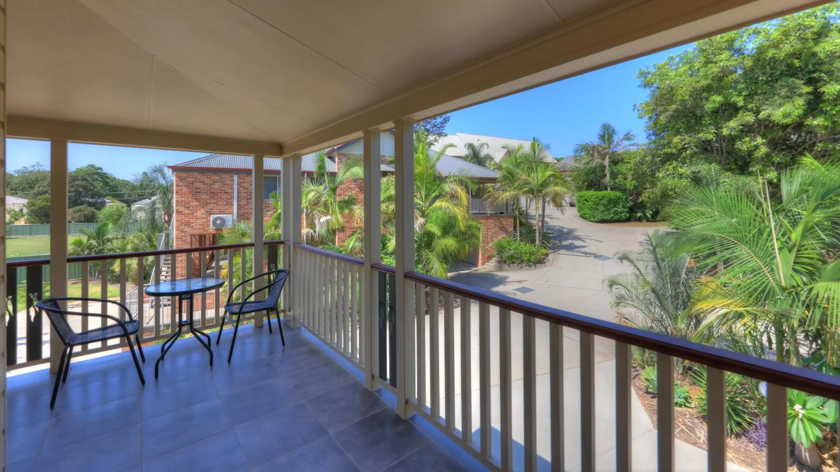 Balcony/Terrace in Heritage River Motor Inn