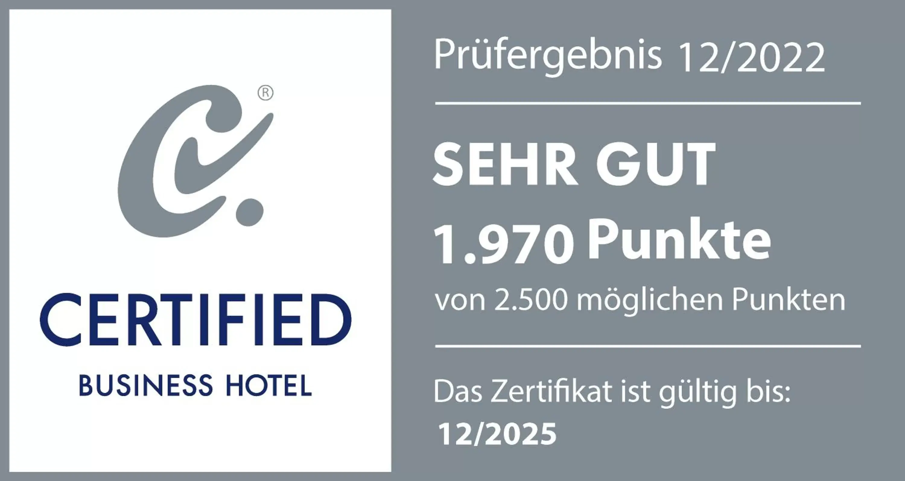 Certificate/Award in Holiday Inn Munich City Centre, an IHG Hotel