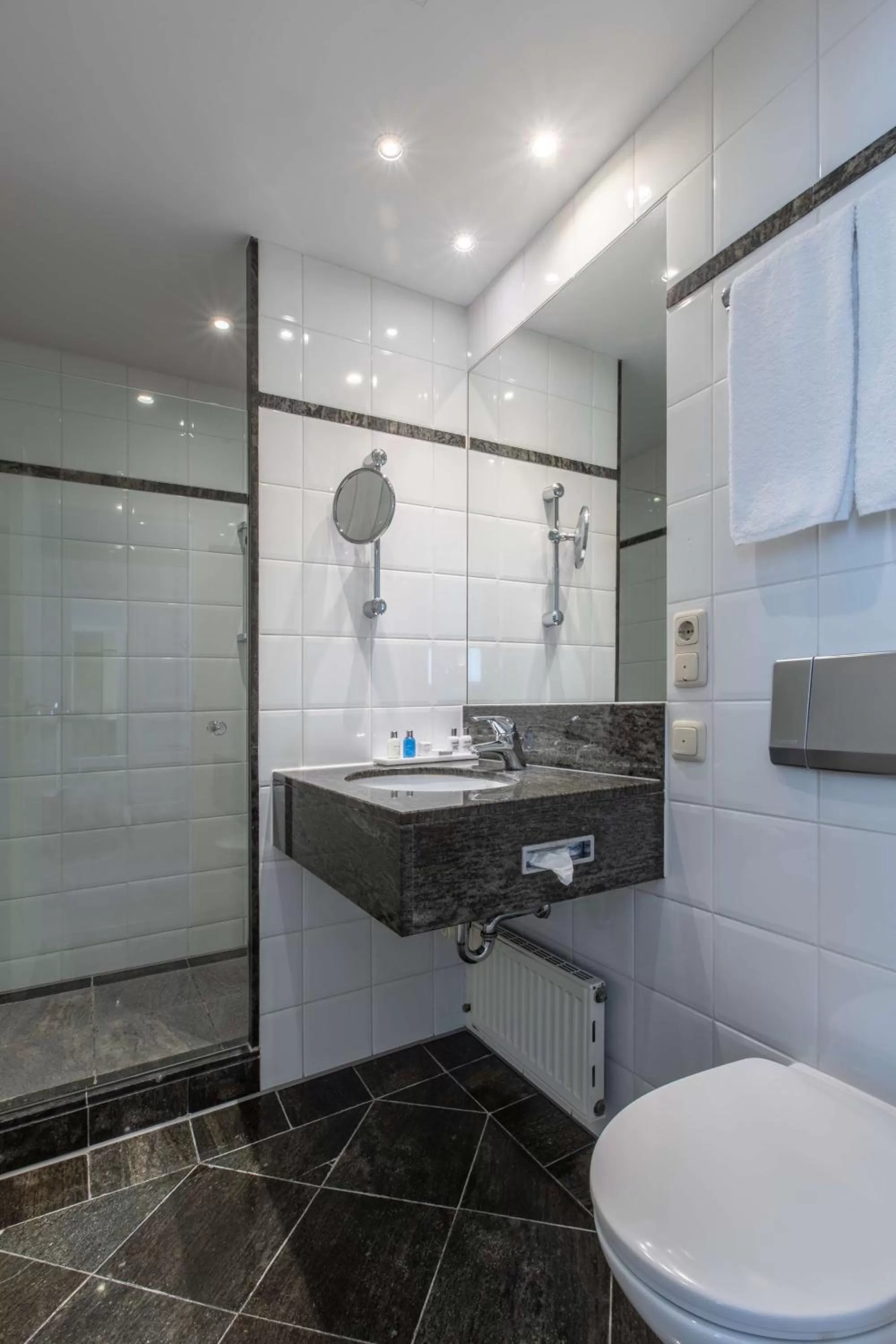 Bathroom in Radisson Blu Hotel Schwarzer Bock Wiesbaden