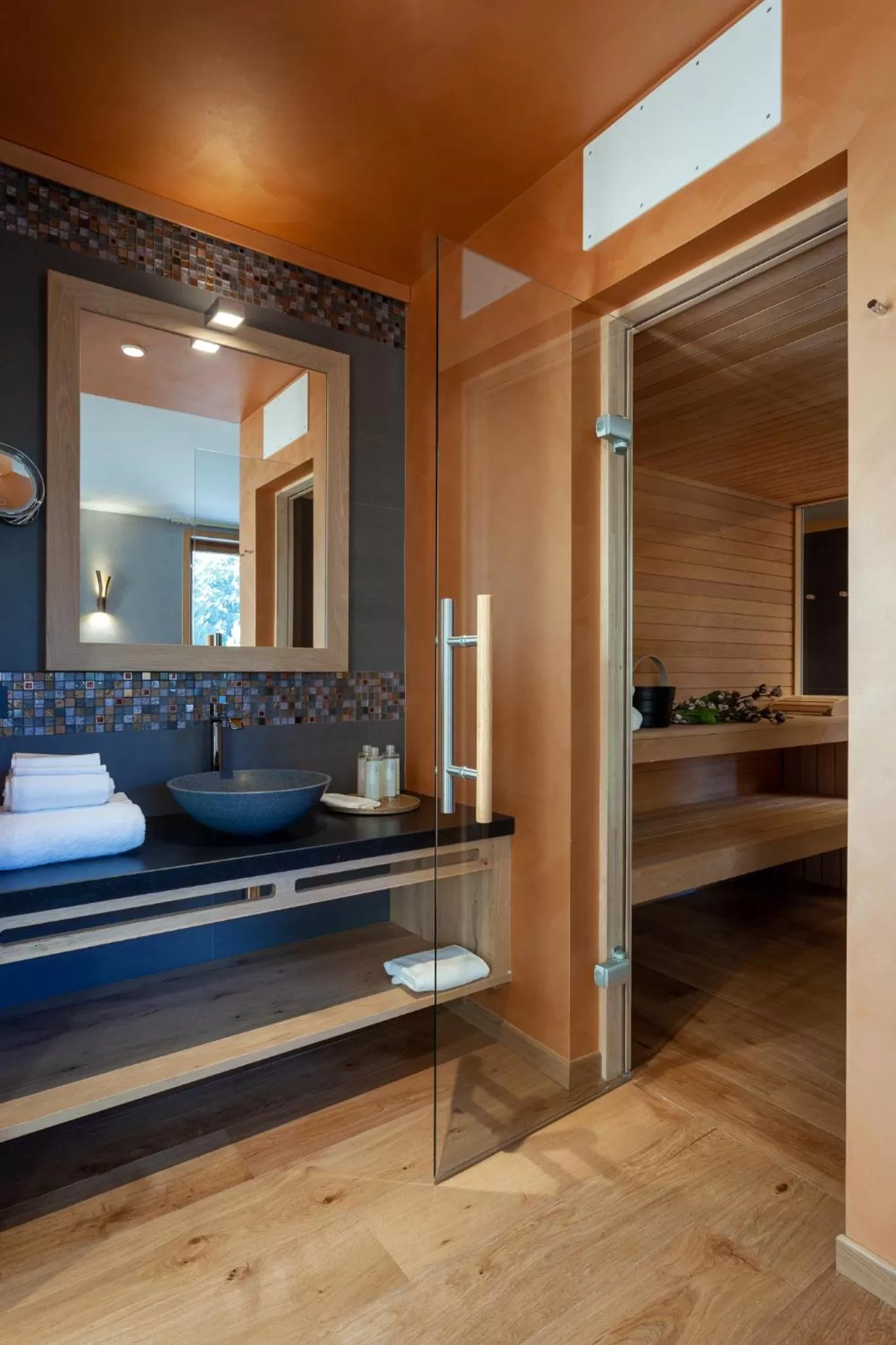 Sauna in Asiago Sporting Hotel & Spa